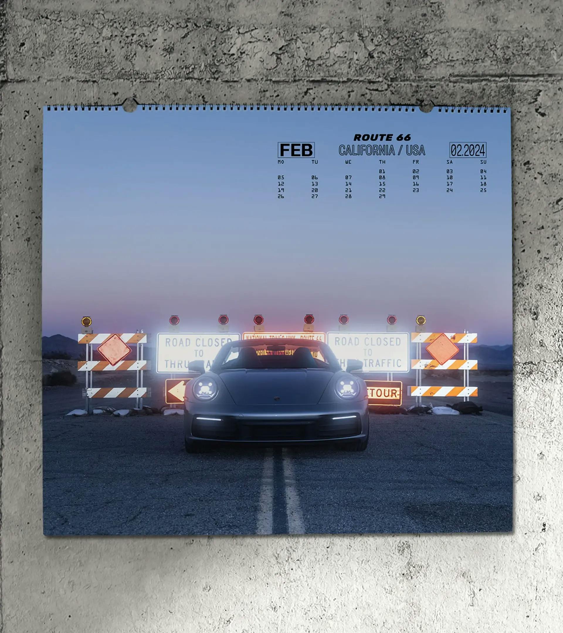 Porsche Calendar, 2024 2