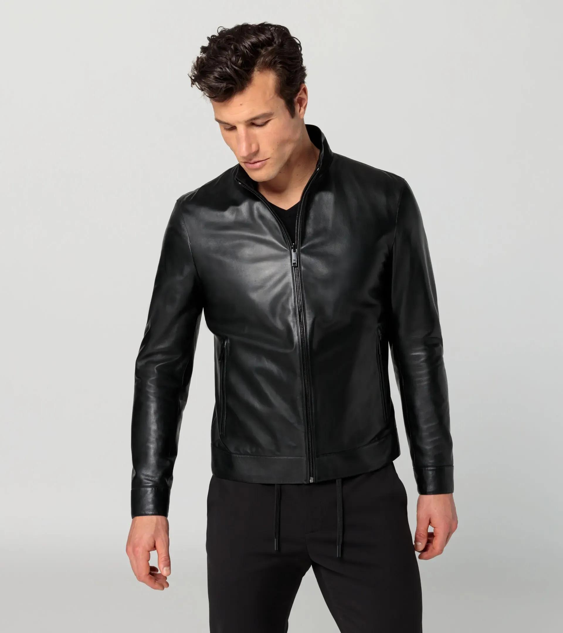 Athleisure Reverse Leather Jacket thumbnail 6