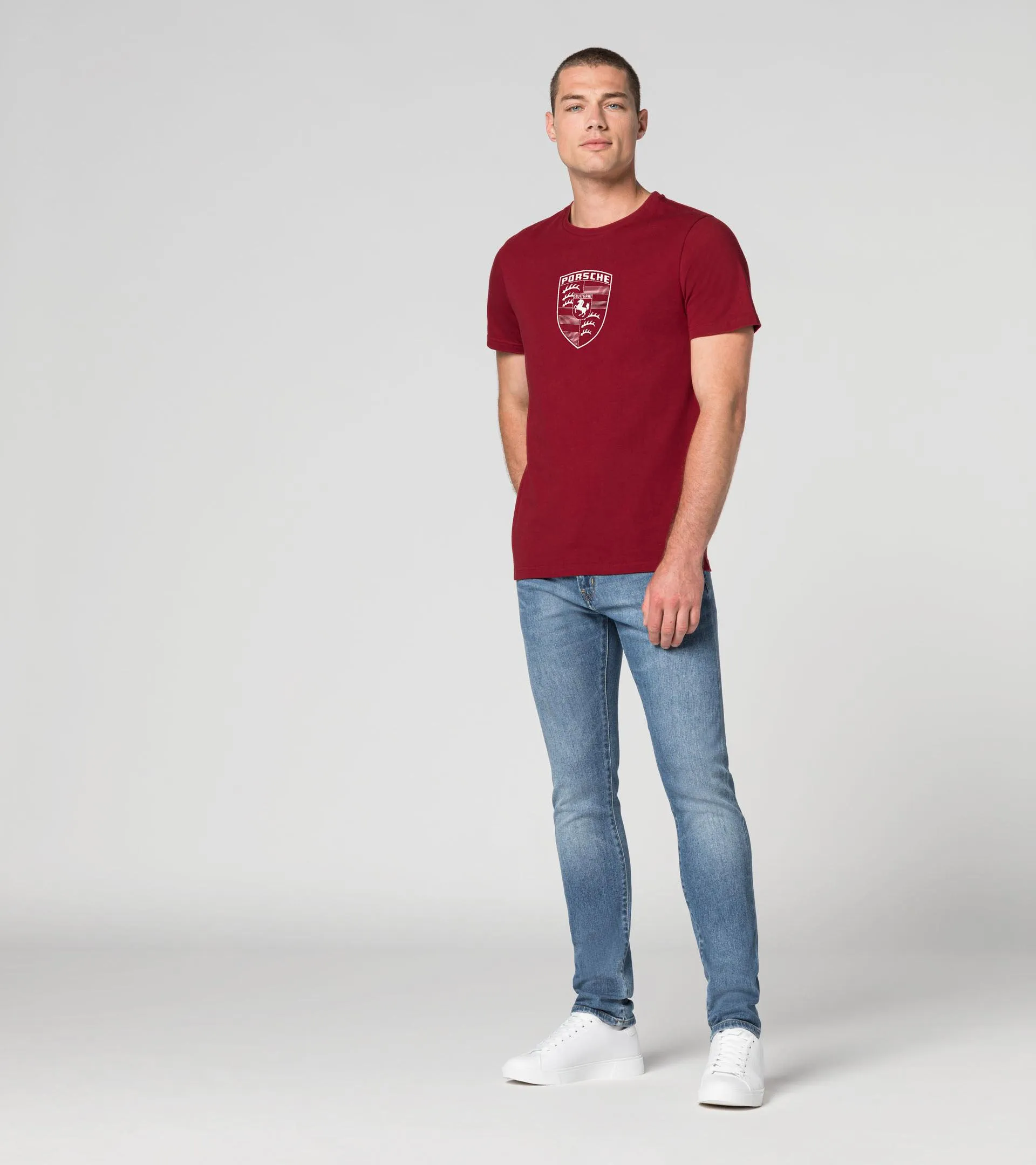 Crest T-shirt - Essential | PORSCHE SHOP