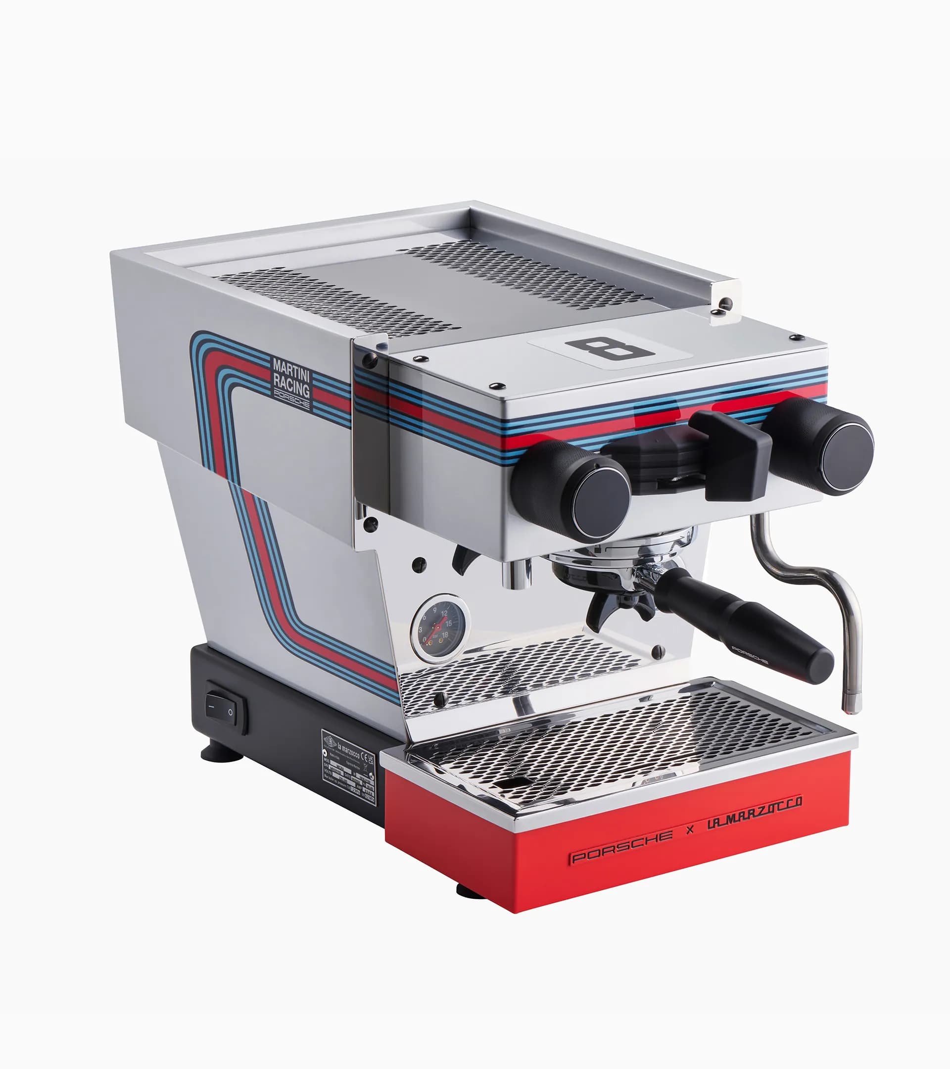 Porsche x La Marzocco Linea Micra Espresso Machine – MARTINI RACING® – Limited Edition thumbnail 1