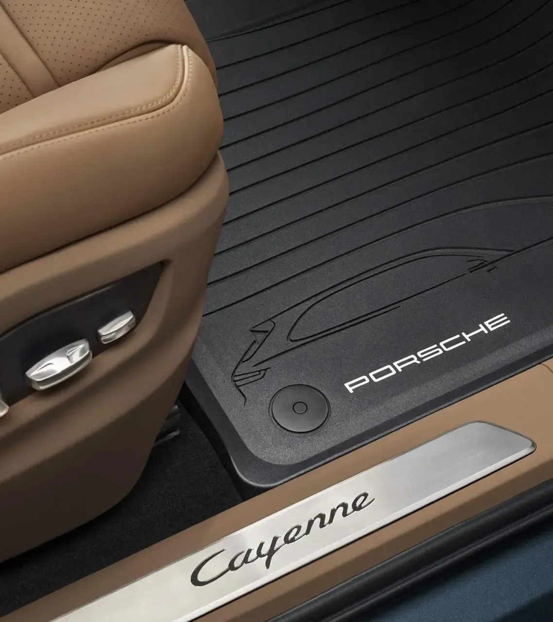 Porsche All-Weather Floor Mats for Cayenne 1