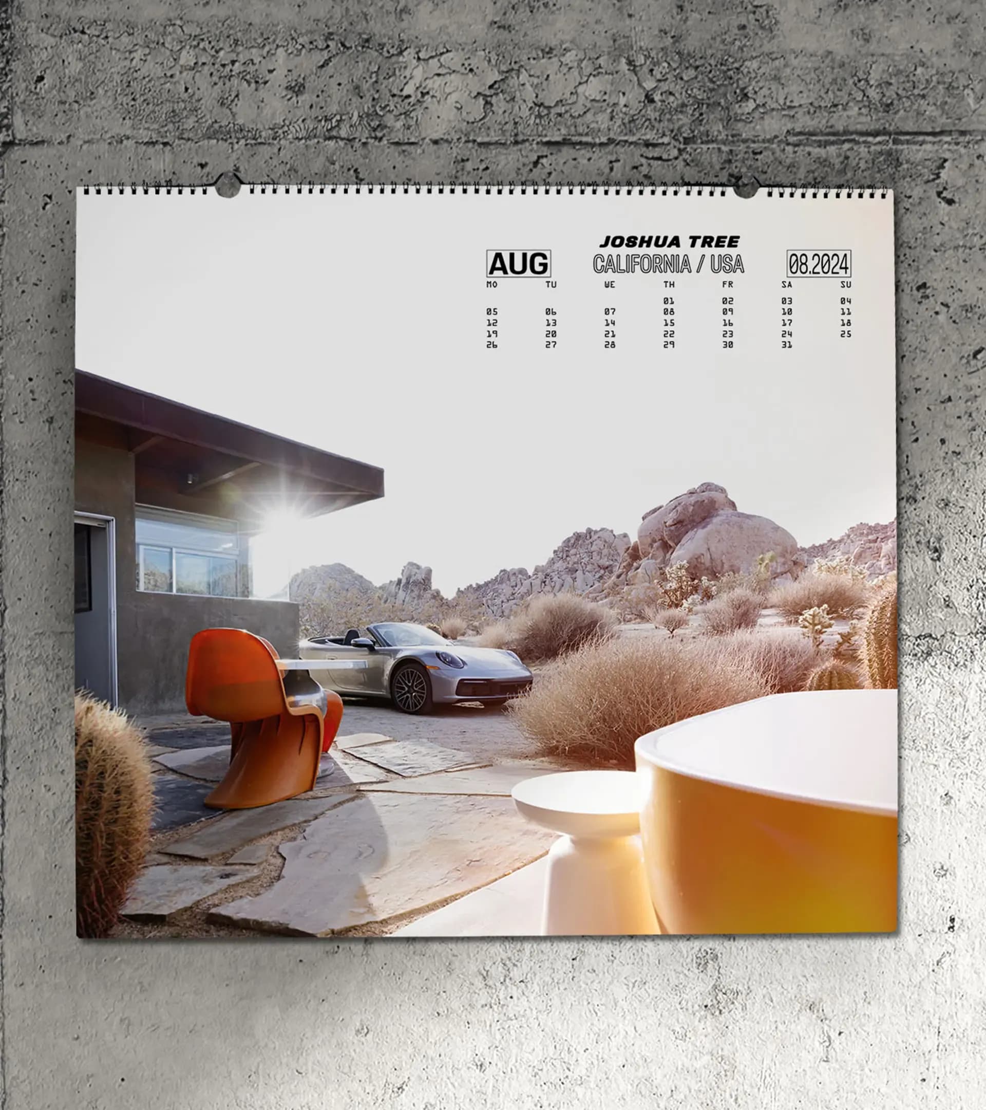 Calendrier Porsche 2024 thumbnail 4