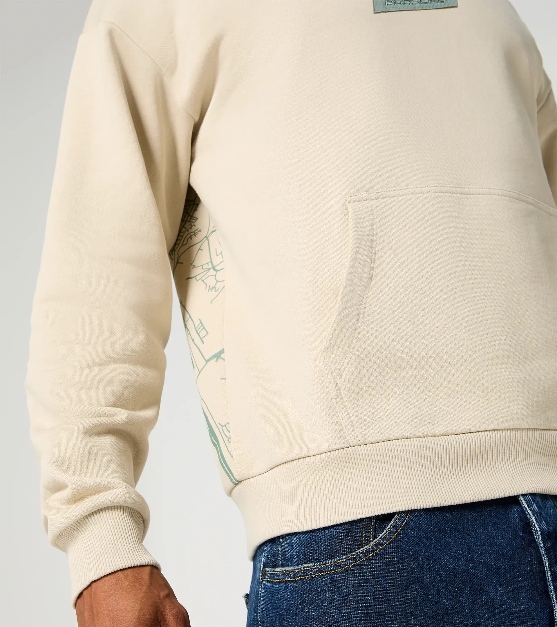 Hoodie unisexe Urban – Porsche Cayenne Electric Lifestyle 4