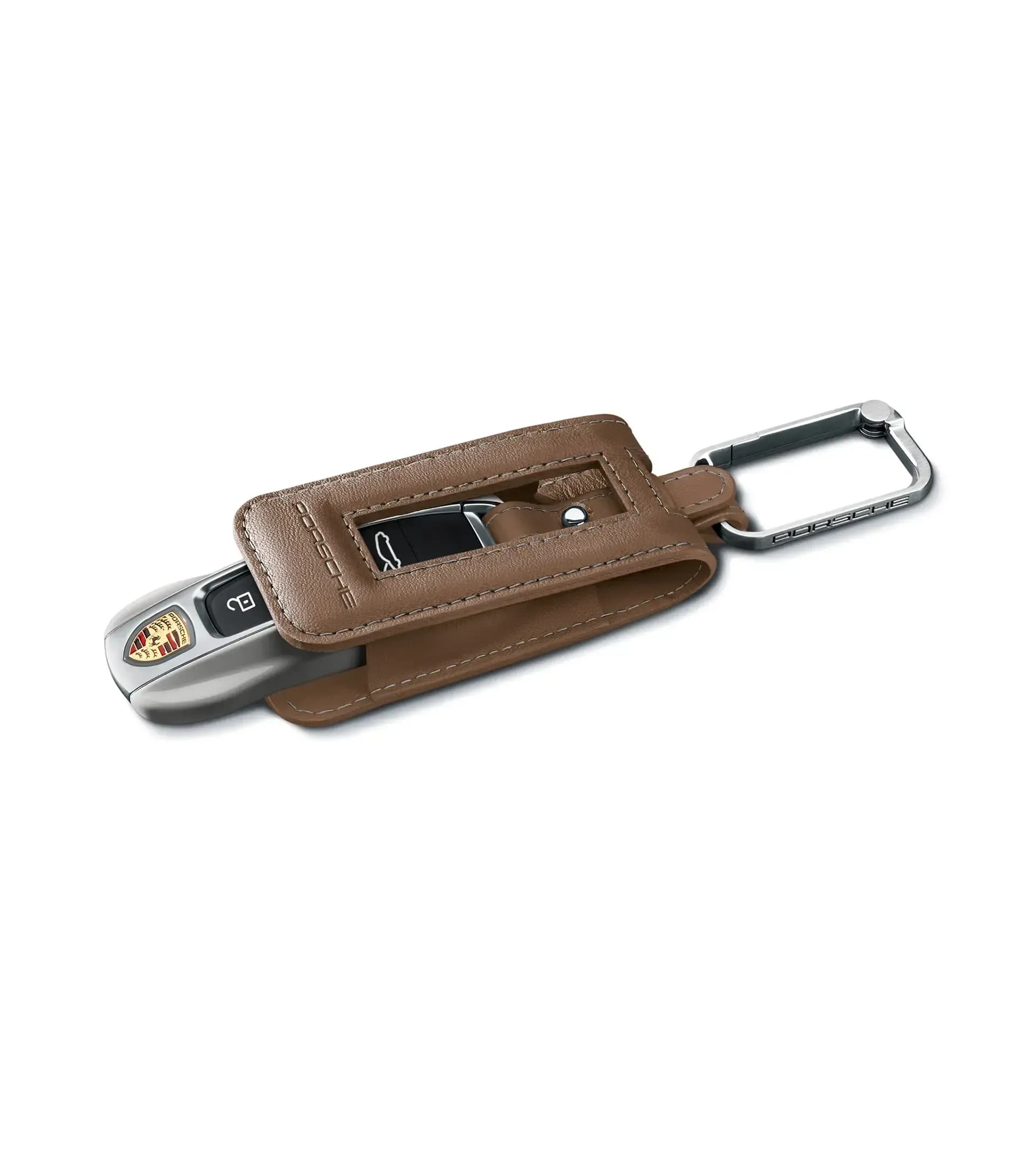 Étui de clé en cuir - 911/Cayenne/Panamera/Taycan 1