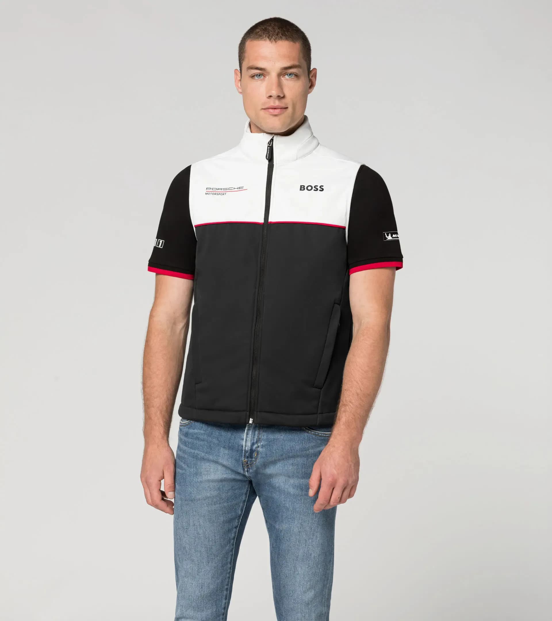 Softshell-Weste Unisex – Motorsport thumbnail 1