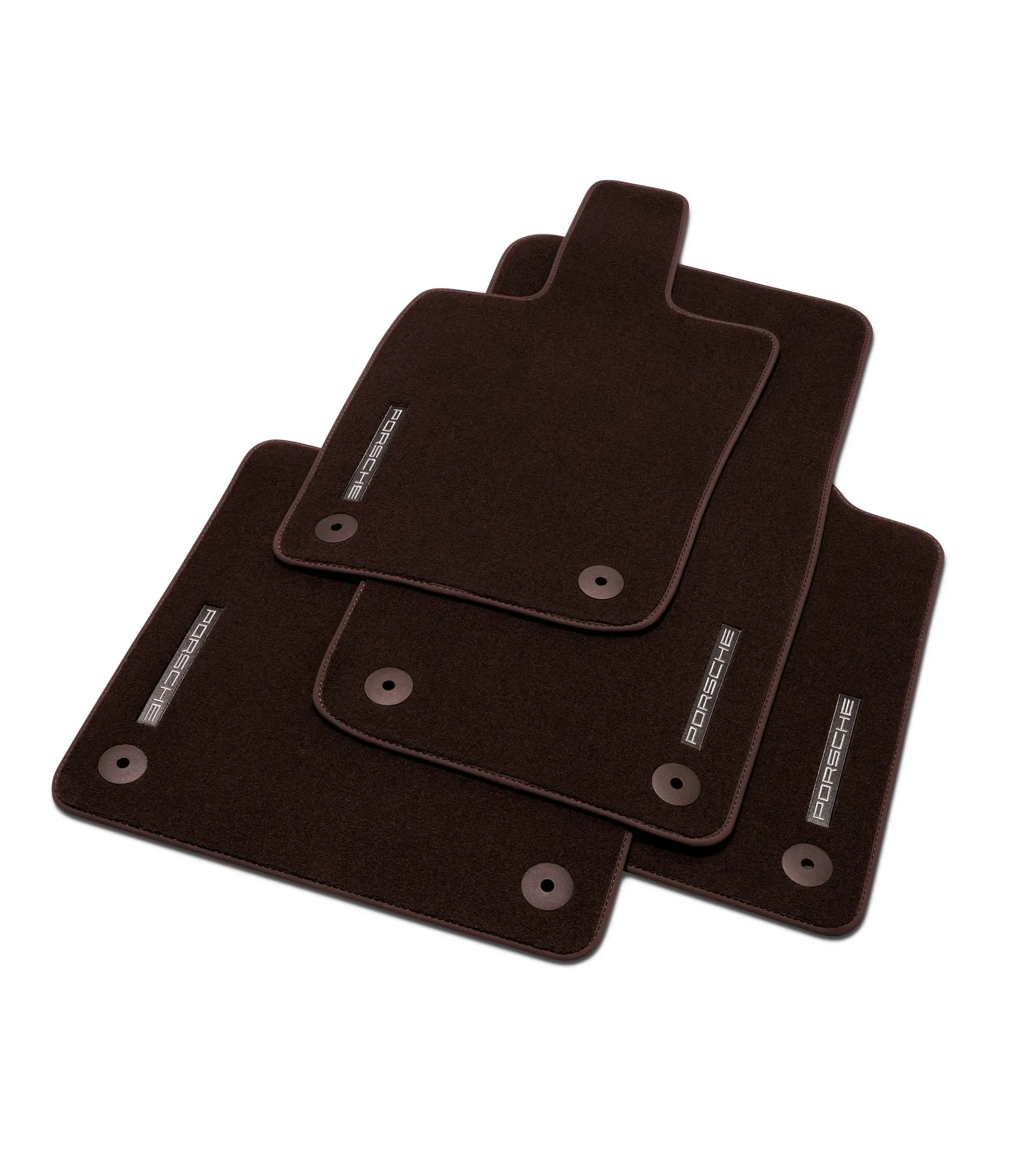 Fußmatten mit Nubukeinfassung - Panamera 1