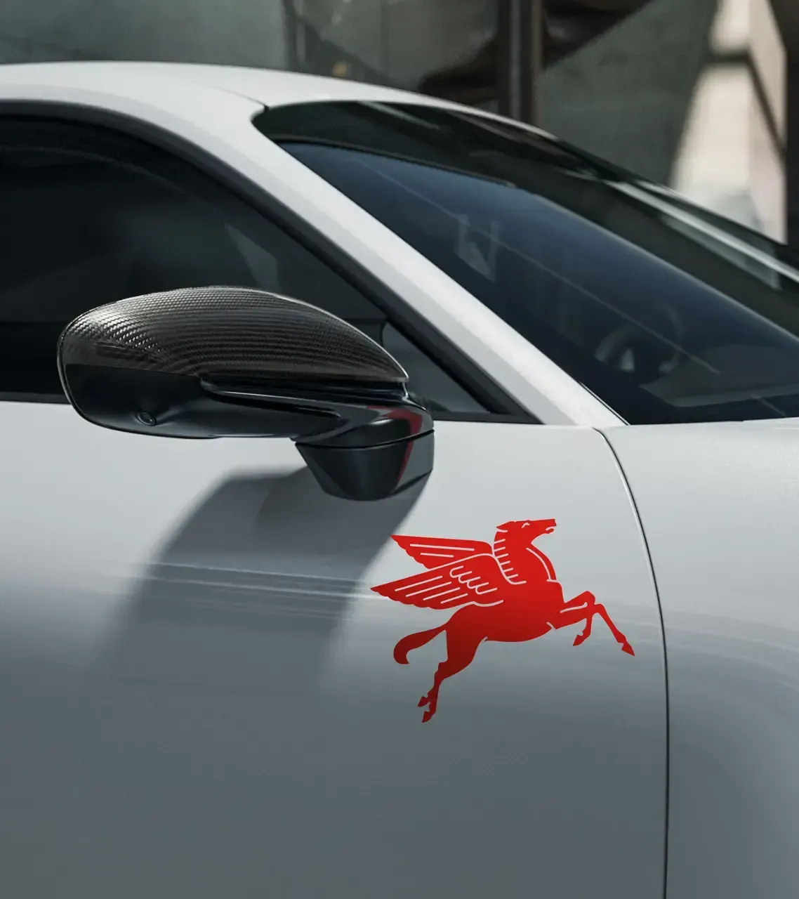 Porsche porte-clés avec emblème Porsche - Jaune vitesse, Porte-clés Porsche