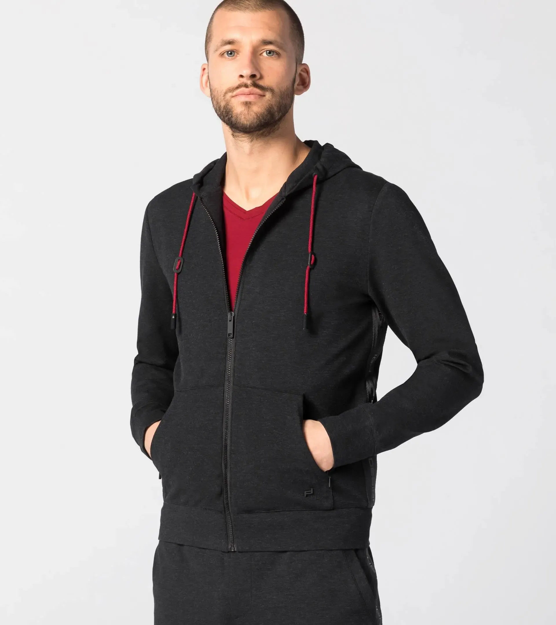 Iconic Zipped Hooded Jacket 4