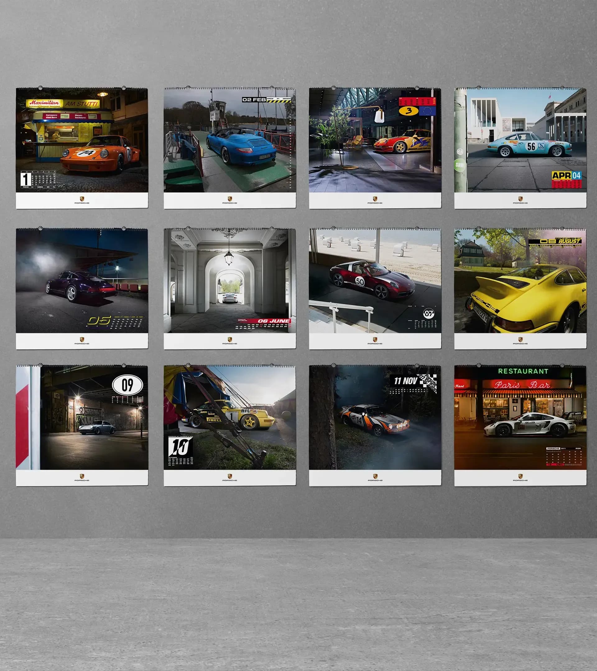 Calendrier Porsche 2023 8