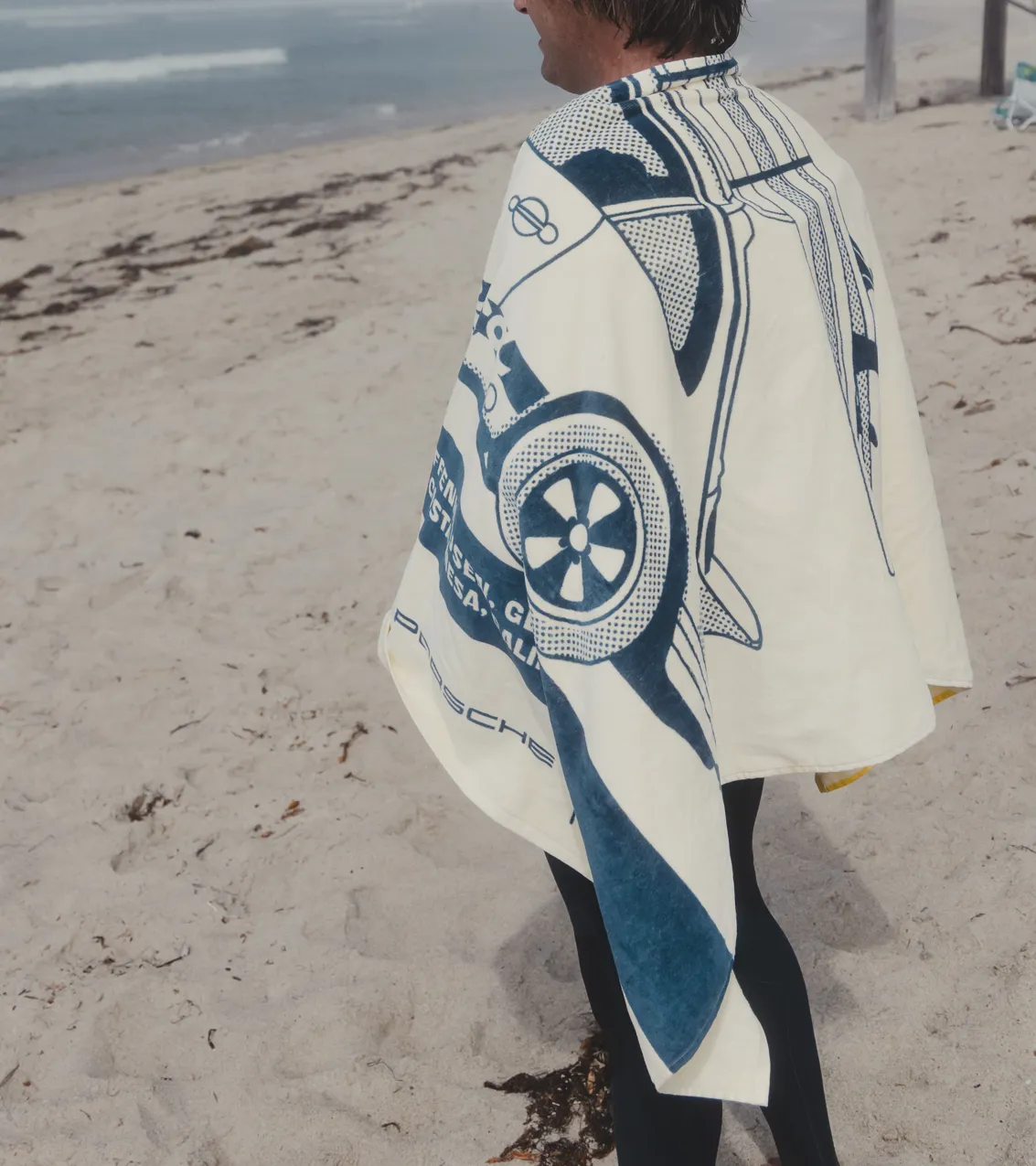 Porsche x Almond Beach Towel 5