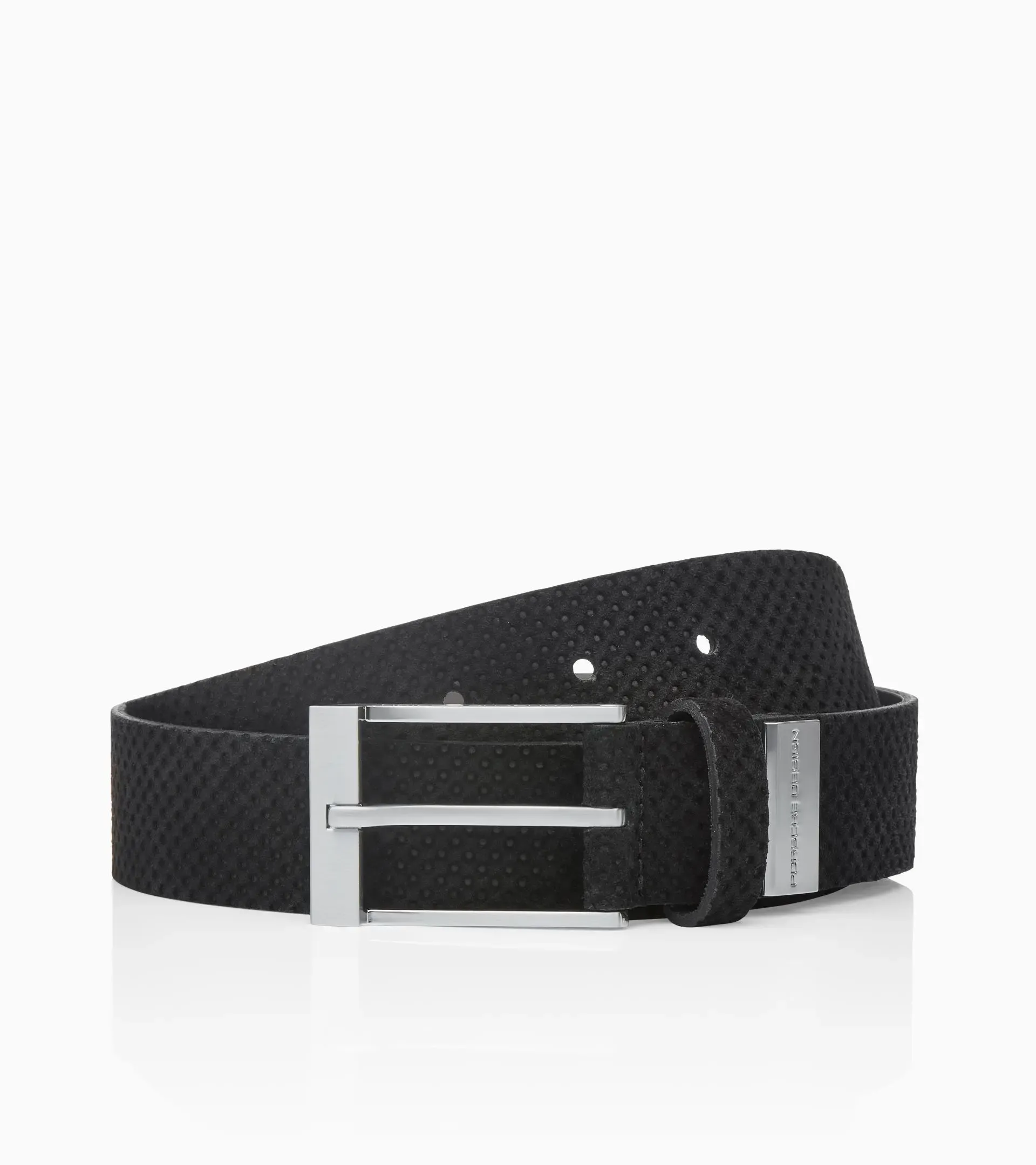 Pin Buckle 35 Perforated Business Belt 1