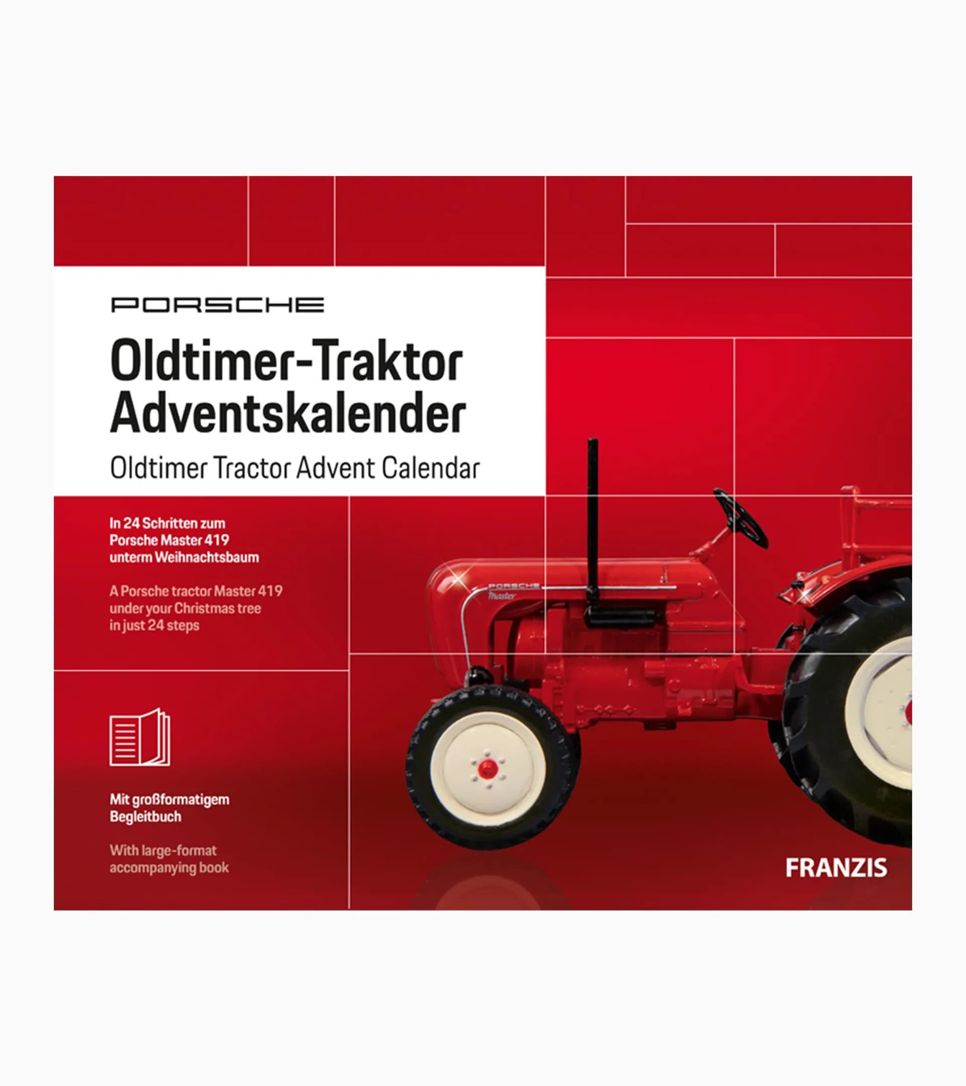 Porsche Oldtimer Tractor advent calendar 2