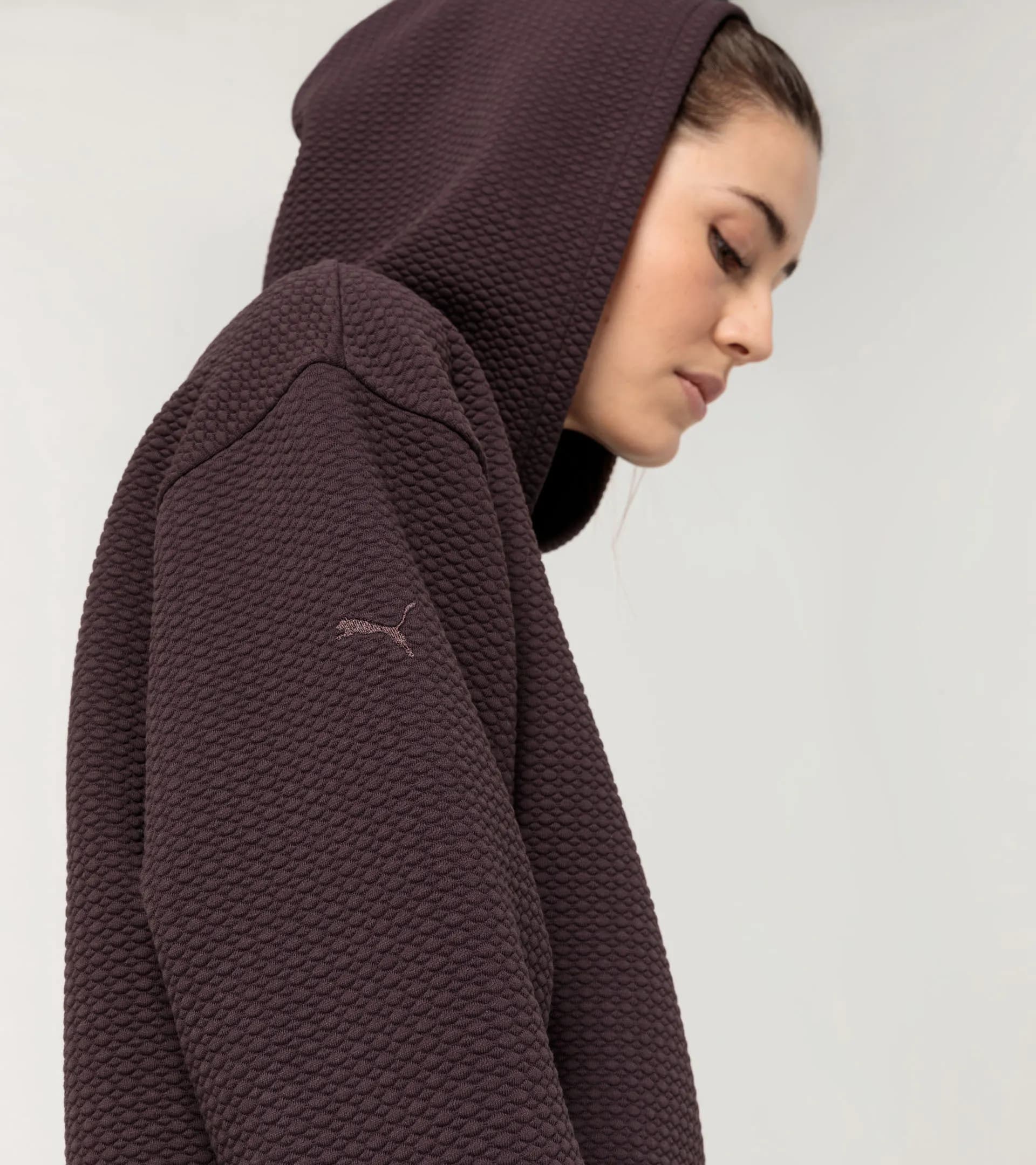 Women's Textured Hoodie – Yoga Capsule Collection 4