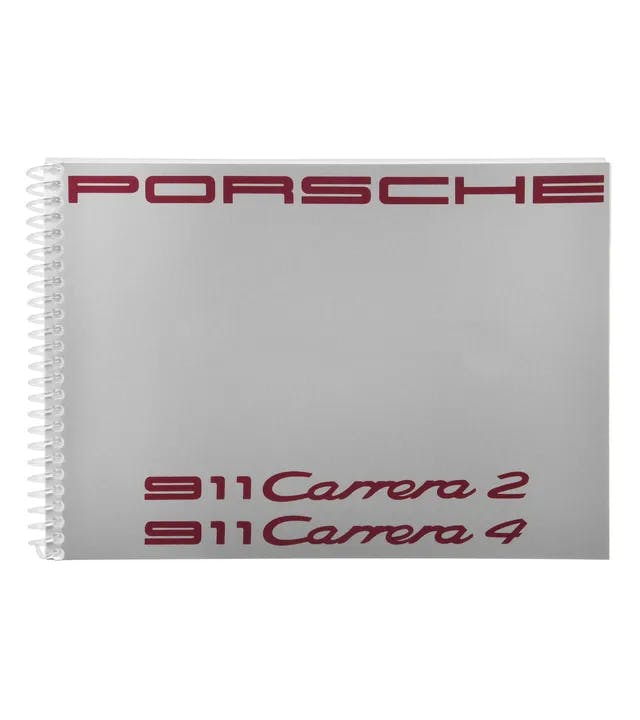Driver's manual 911 (964) Carrera 2/4