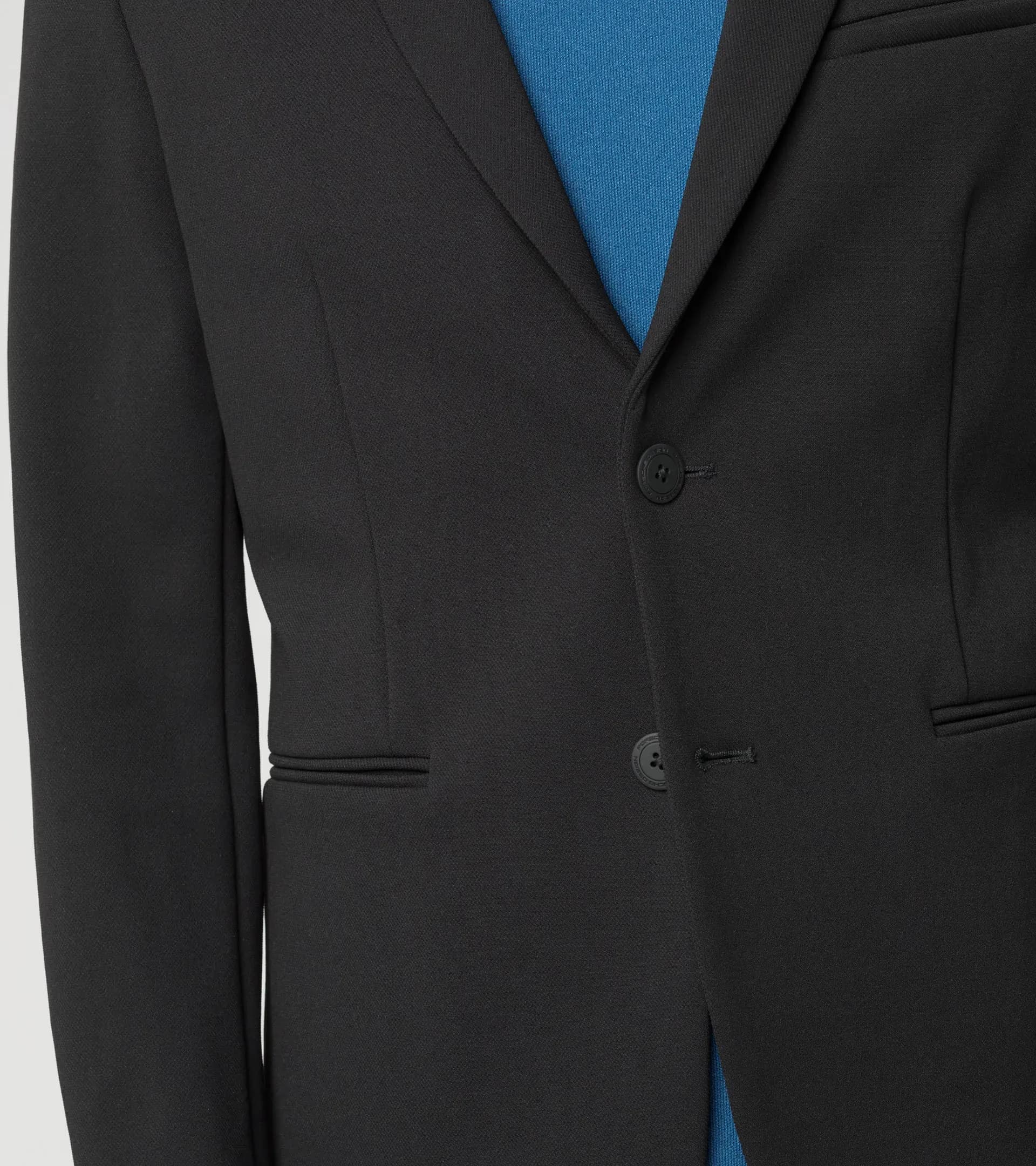 Striped Detailed Driving Knit Blazer 4