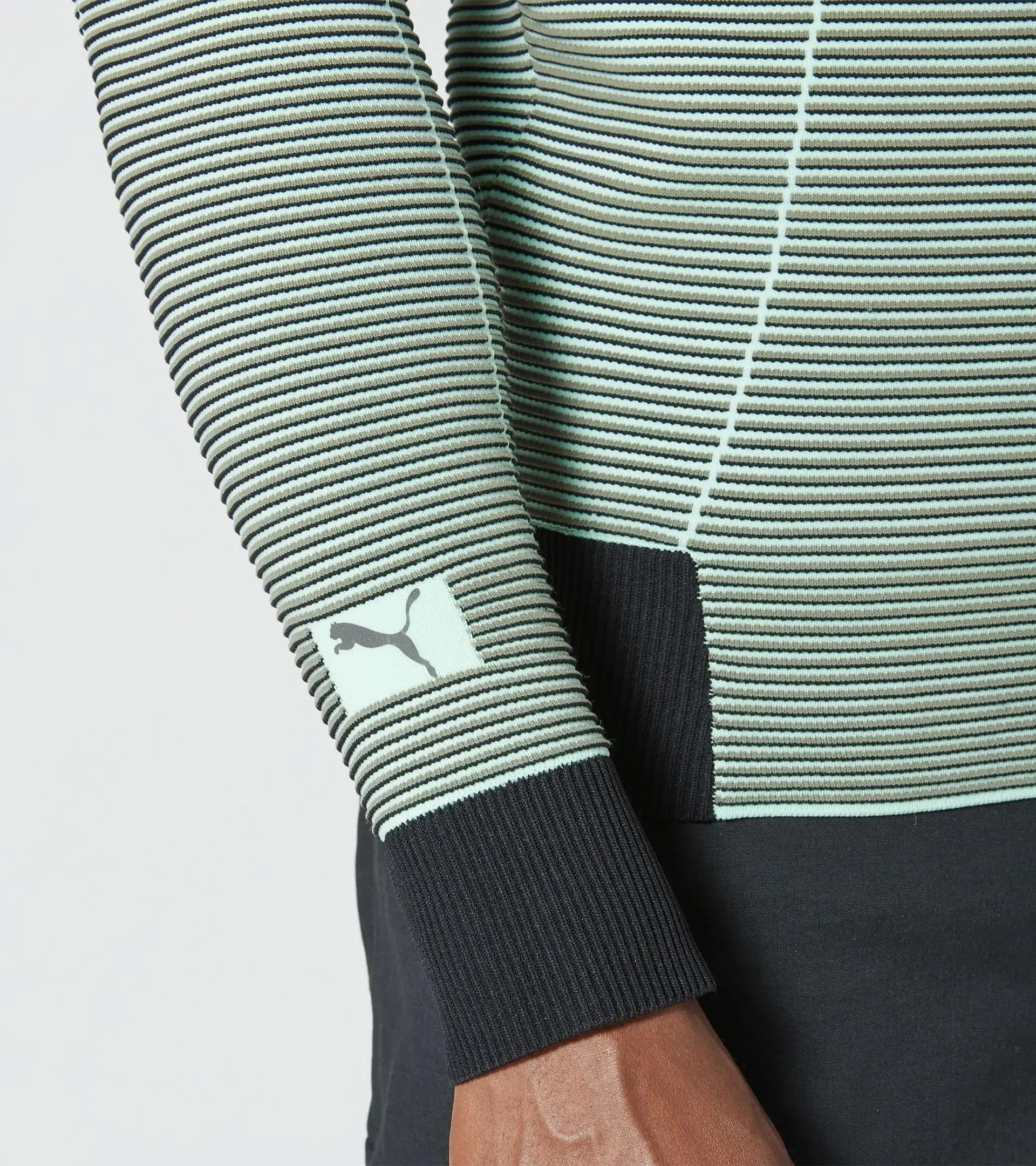 Pull technique côtelé ras du cou 5