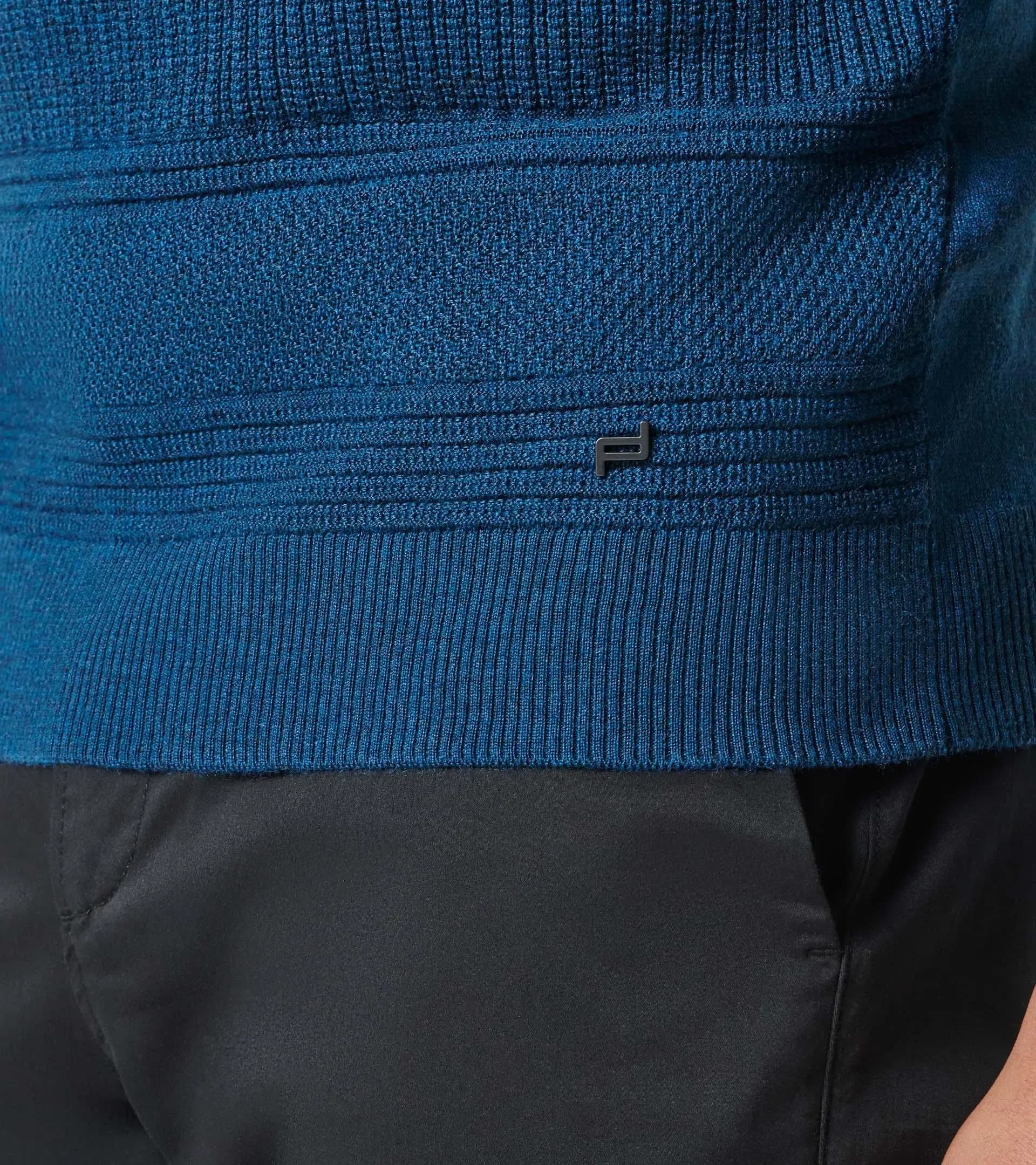 Mock Neck Zip Sweater 5