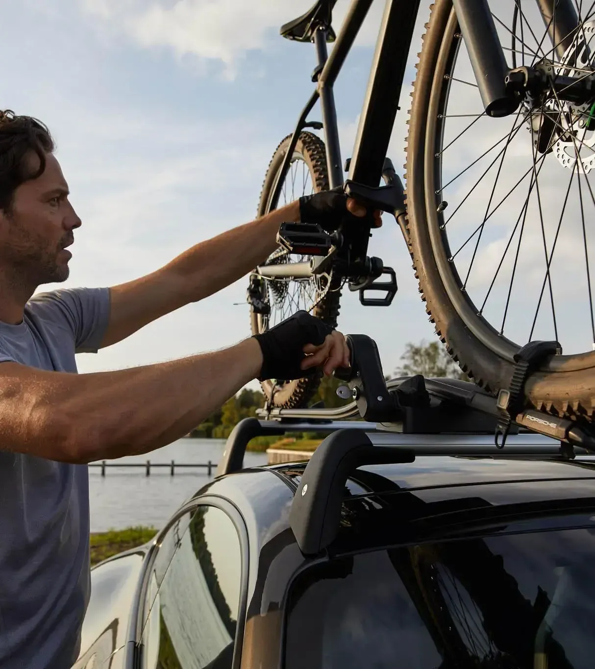 Porsche Bicycle Rack 3