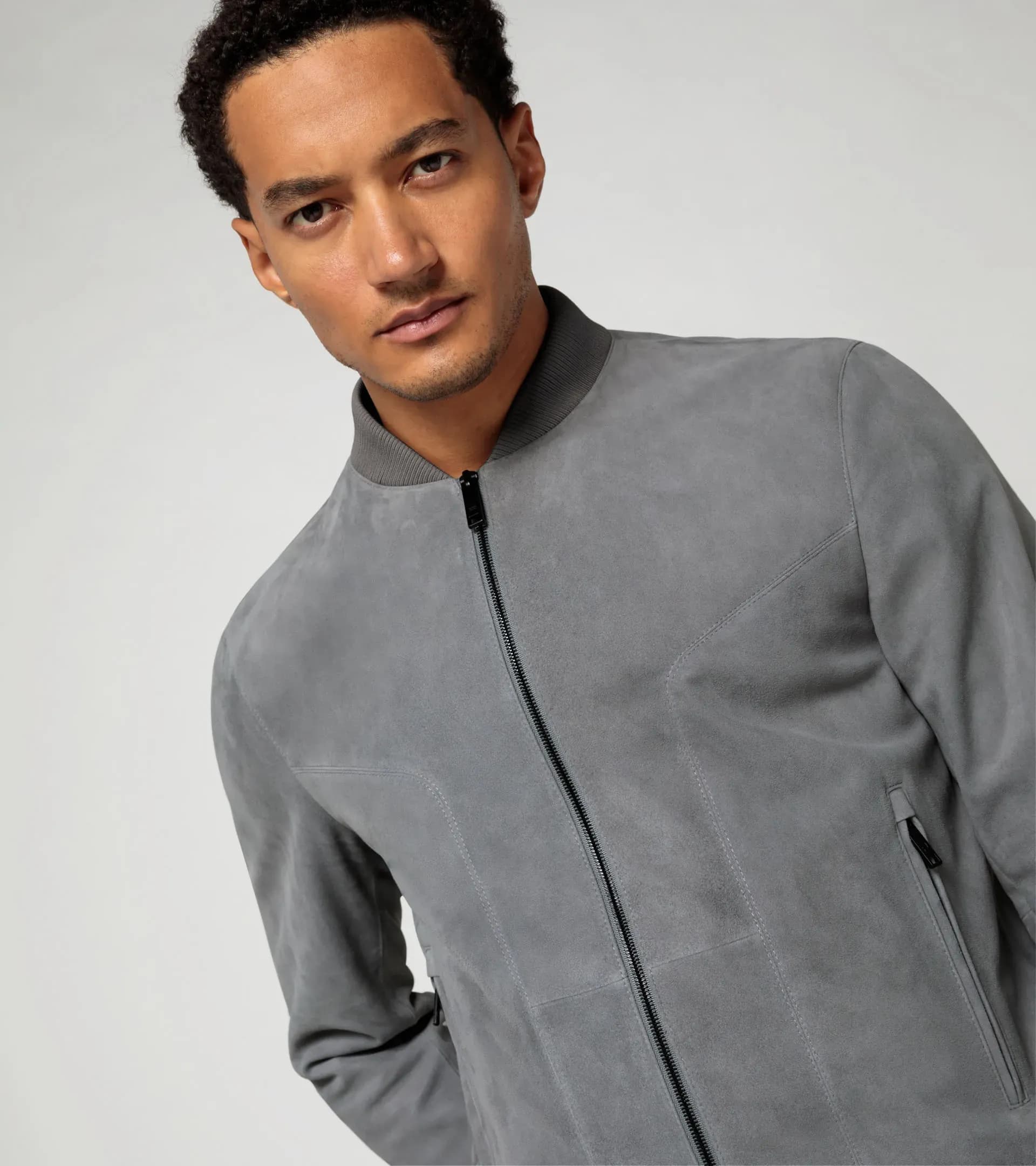 Suede leather jacket 3