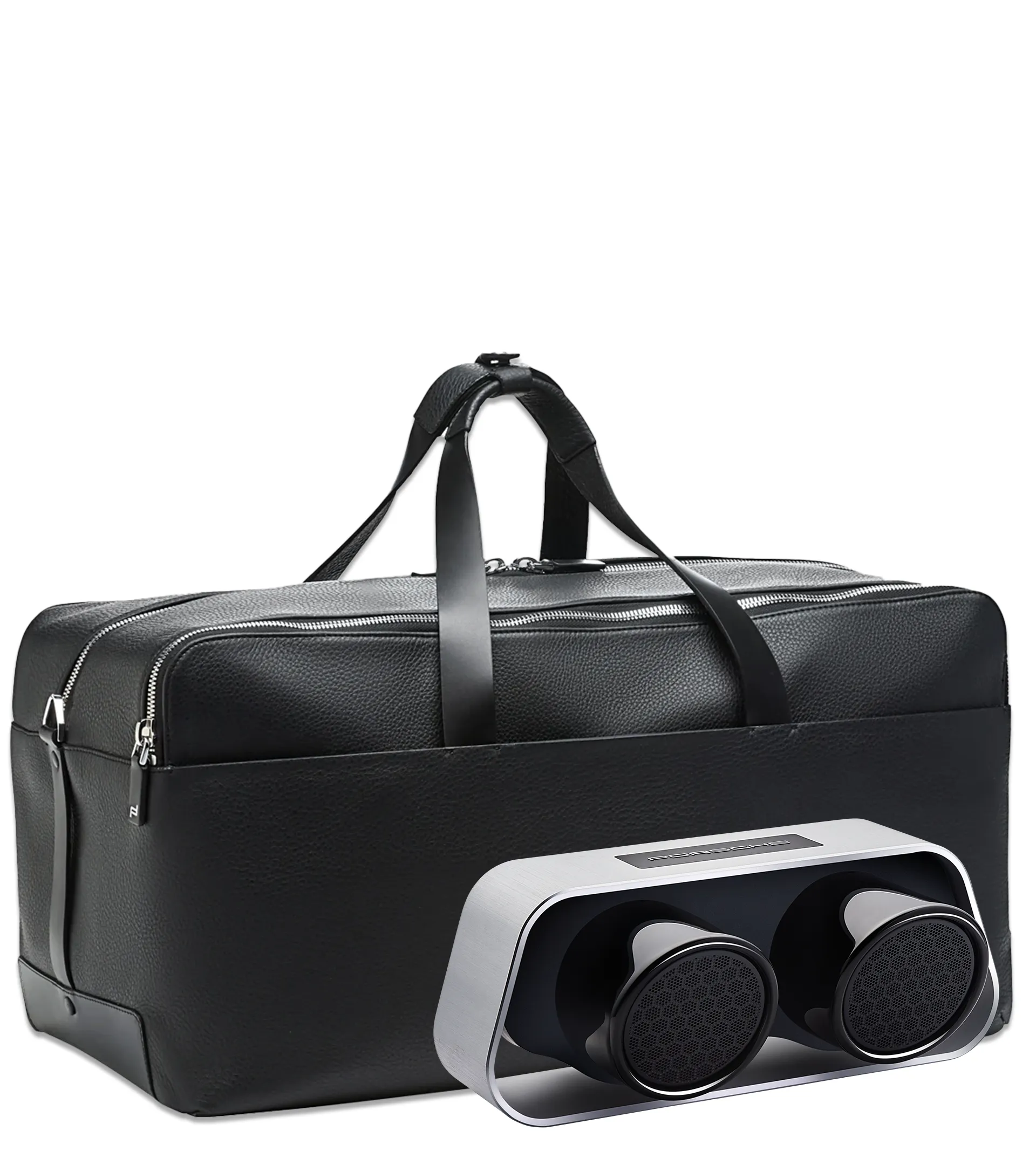 Bundle Voyager Weekender + 911 Speaker Silver 1