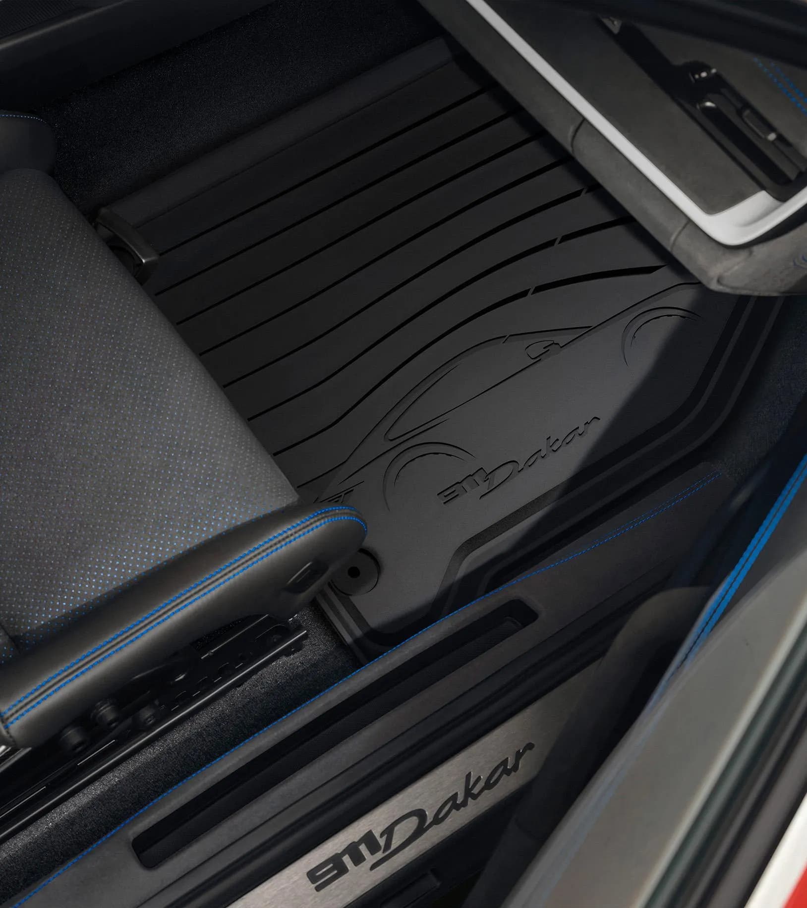 All-weather floor mats “911 Dakar Design”  1