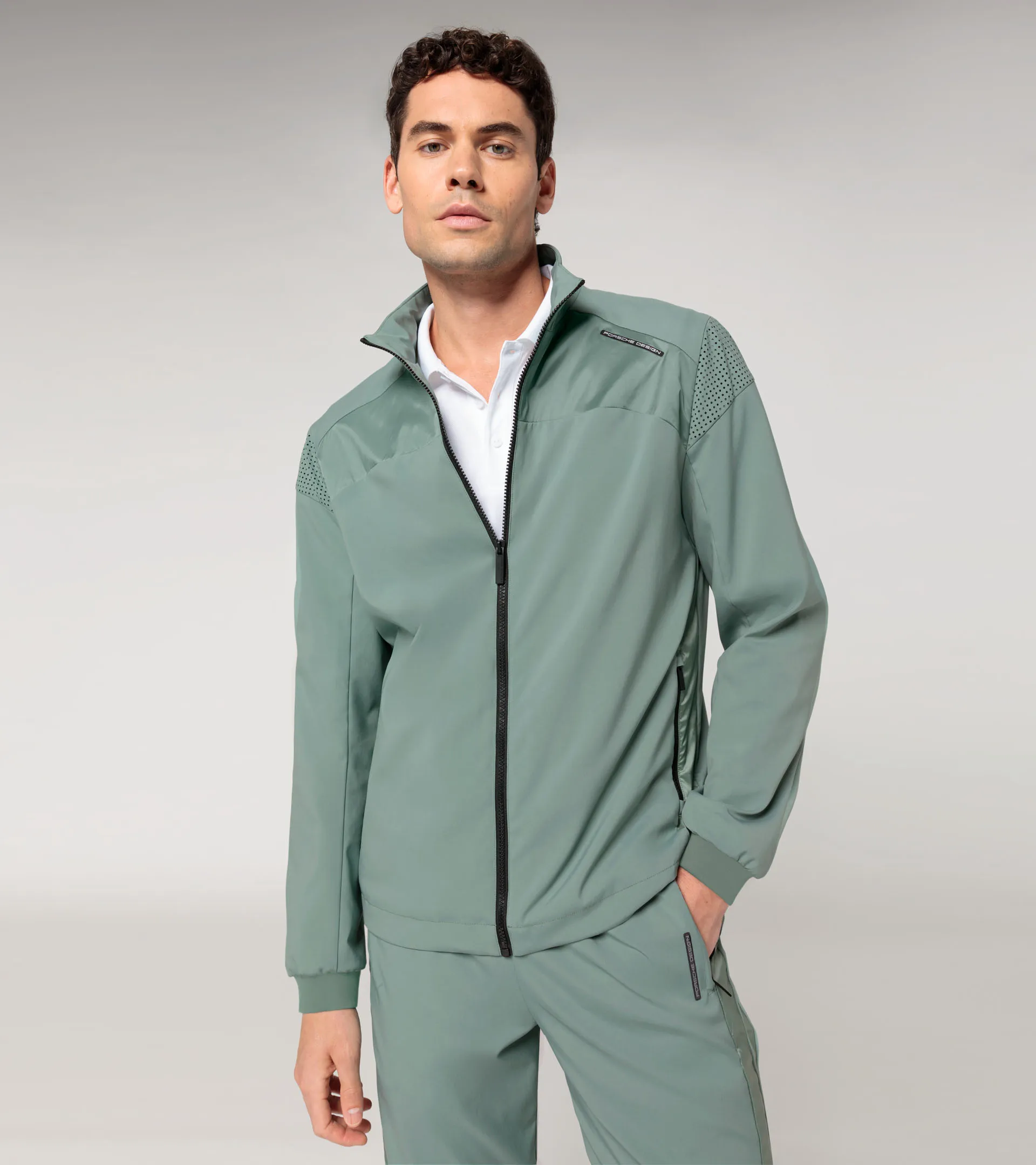 Woven tech jacket 6