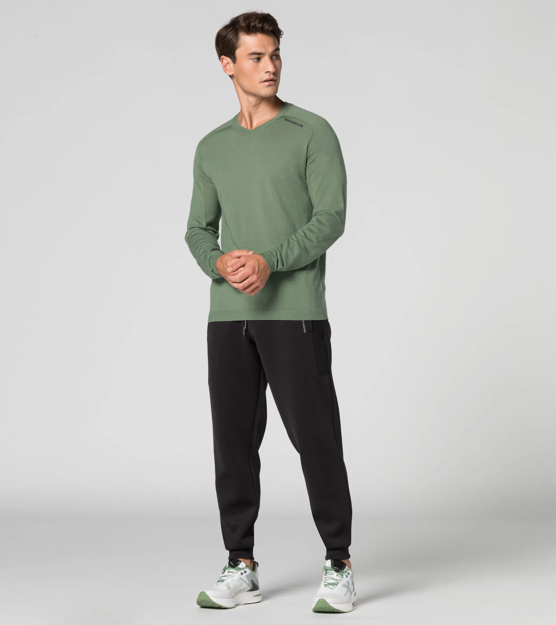 EvoKNIT® V-Neck Jumper Pullover 7