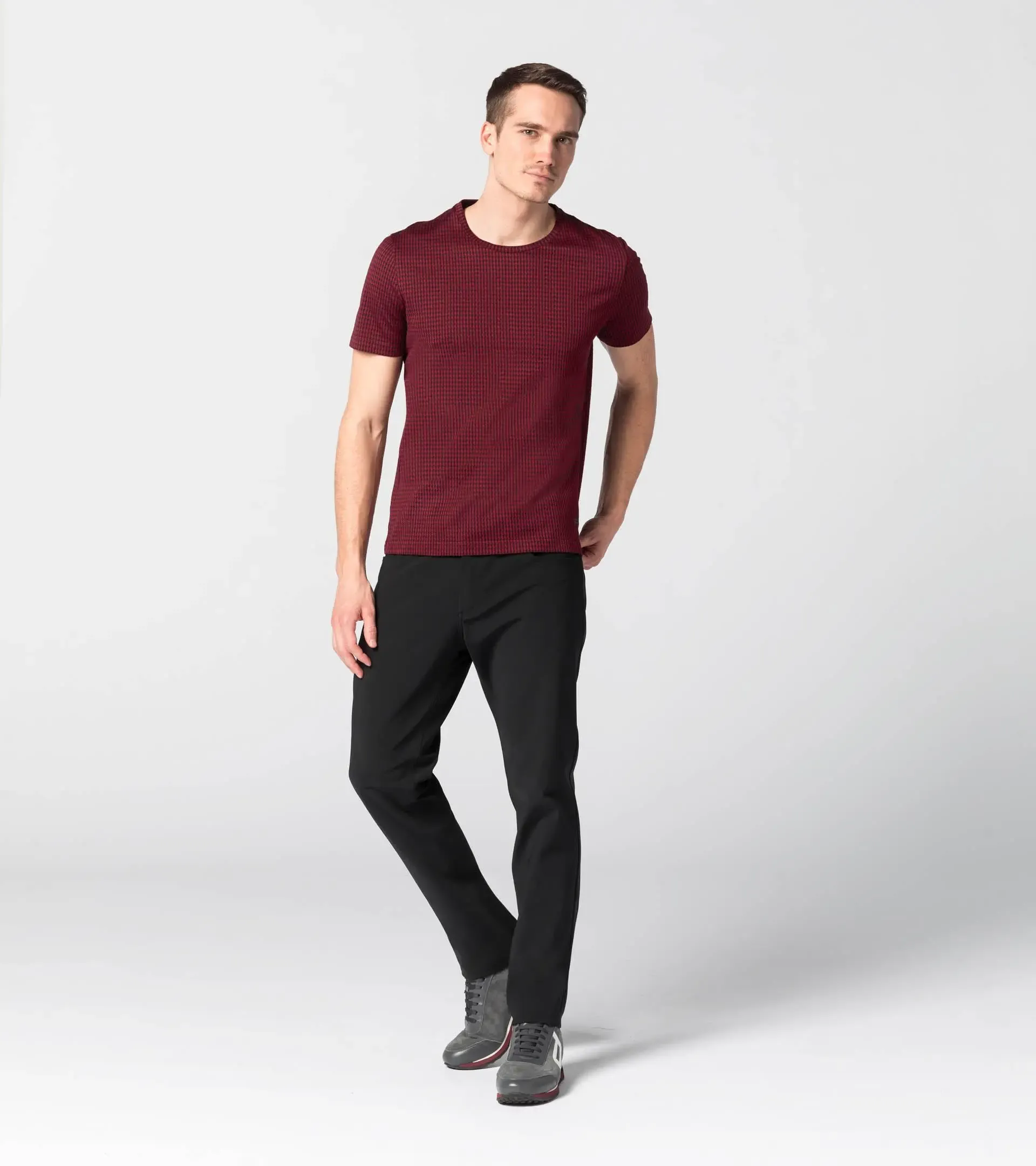 Pepita Jacquard T-Shirt 4