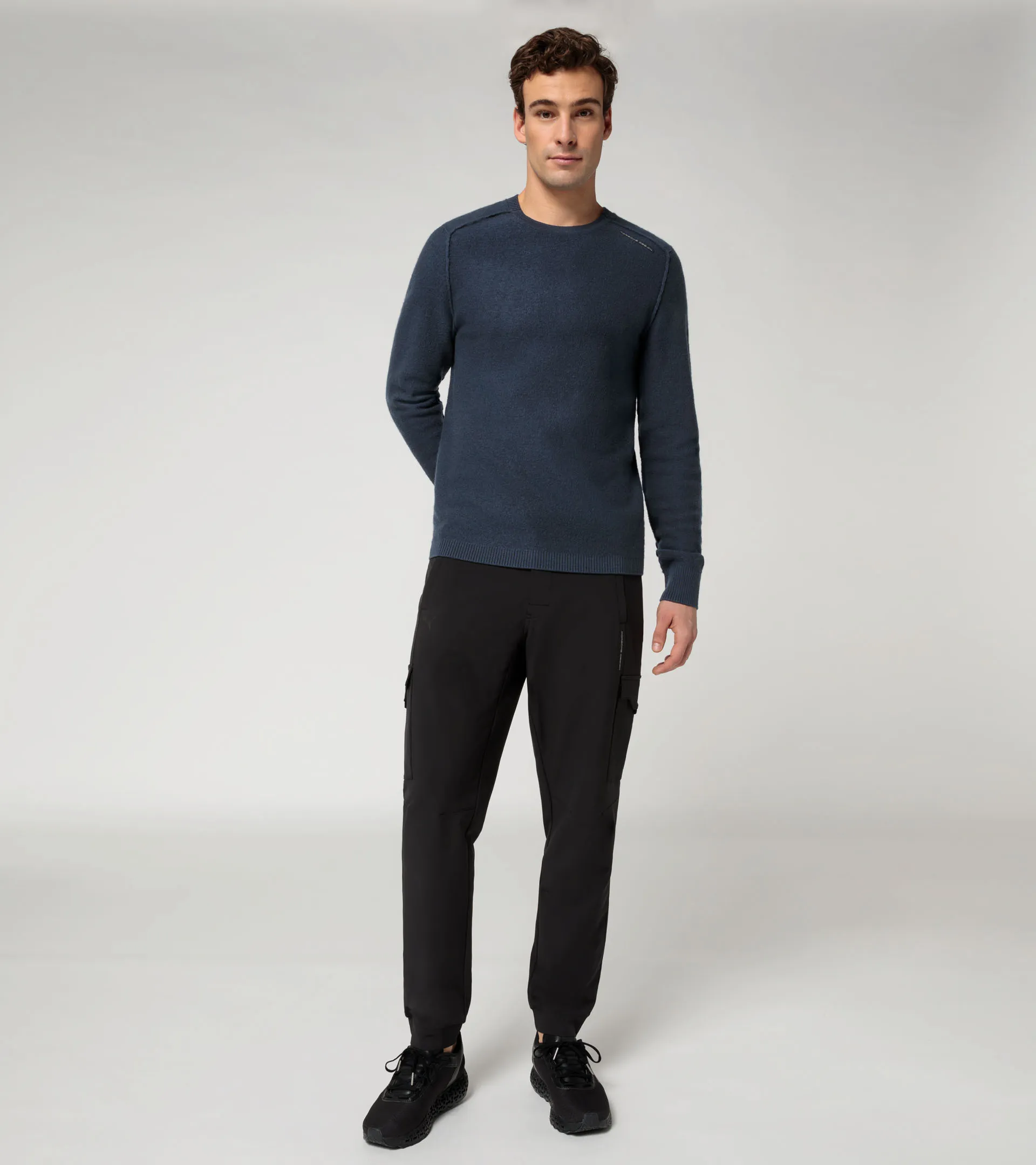 Wool crew neck pullover 7