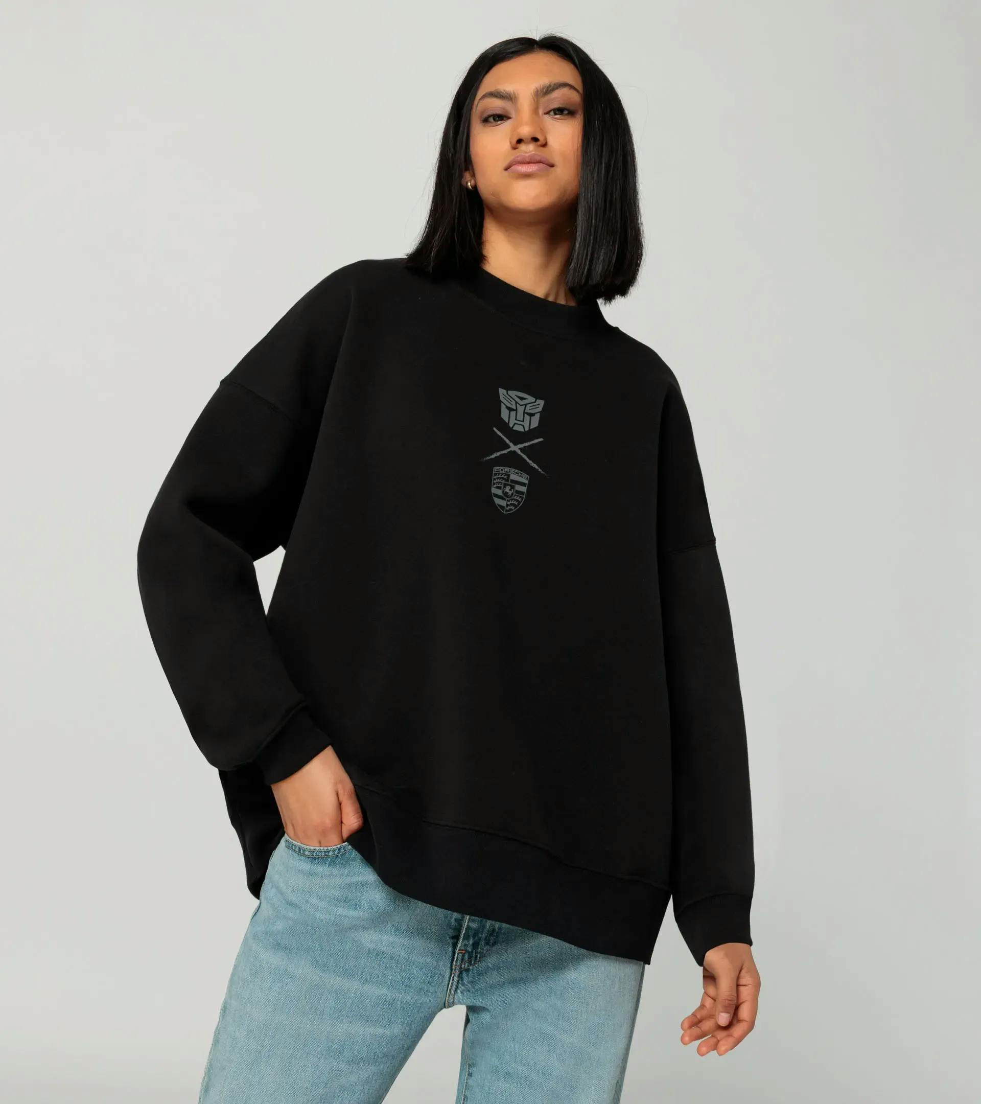 Same Day Delivery Items Prime Oversized Sweatshirt Crew Neck Long