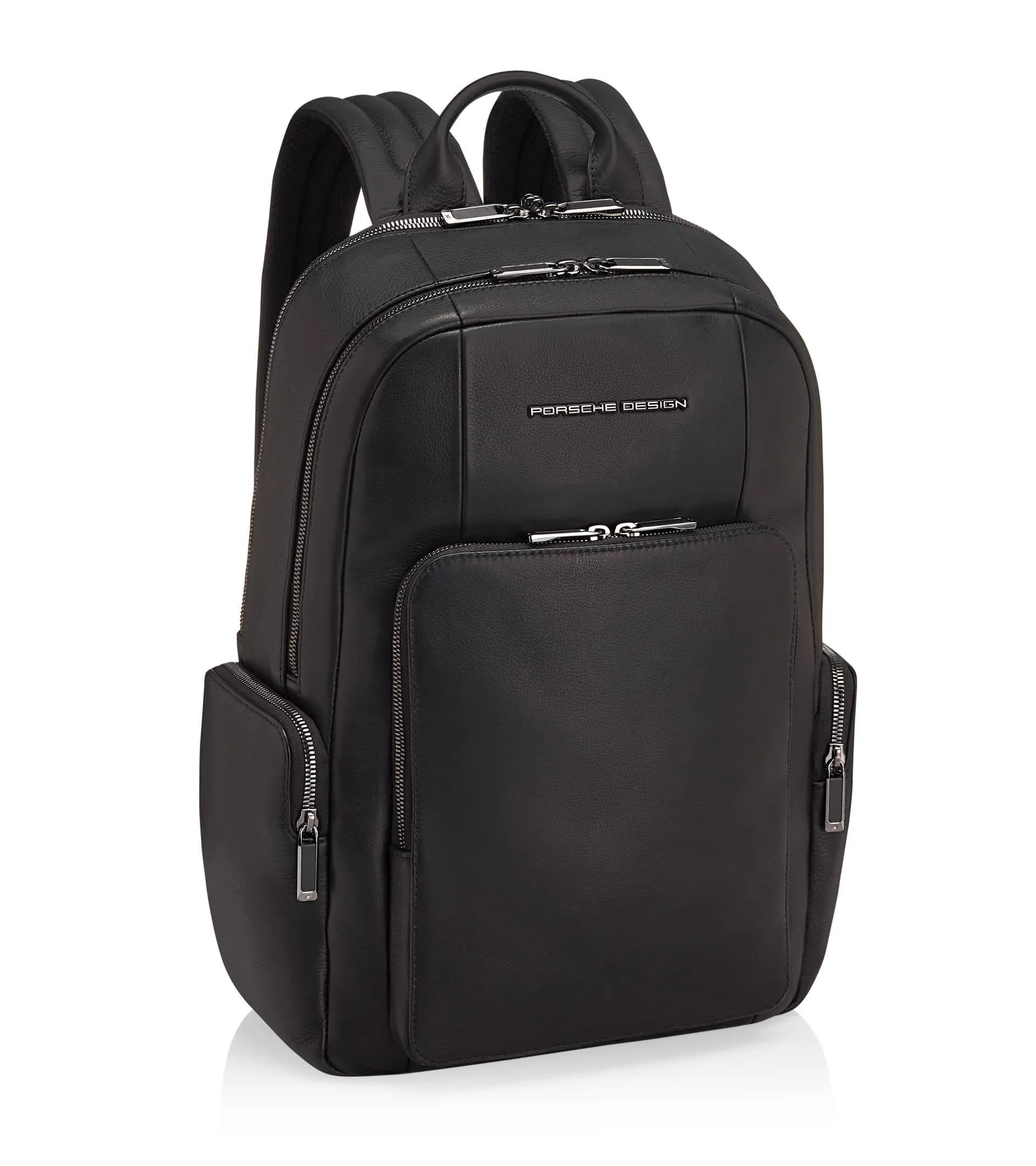 Designer store black backpack