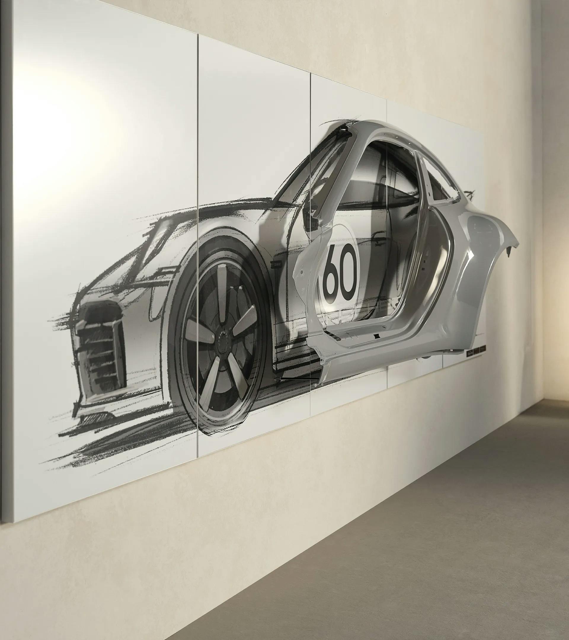 911 Sport Classic Art Skulptur - Heritage  thumbnail 3