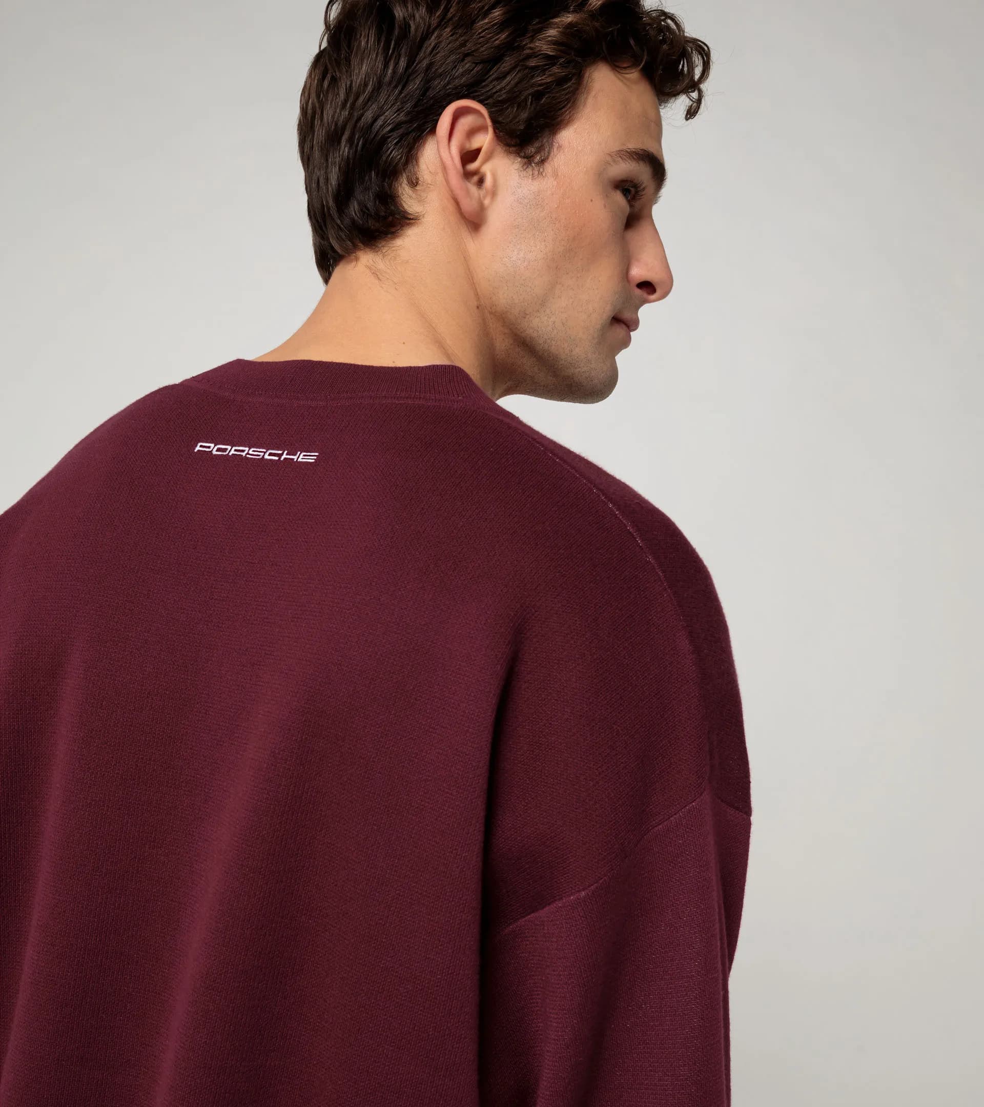 Pull ras de cou en tricot 5