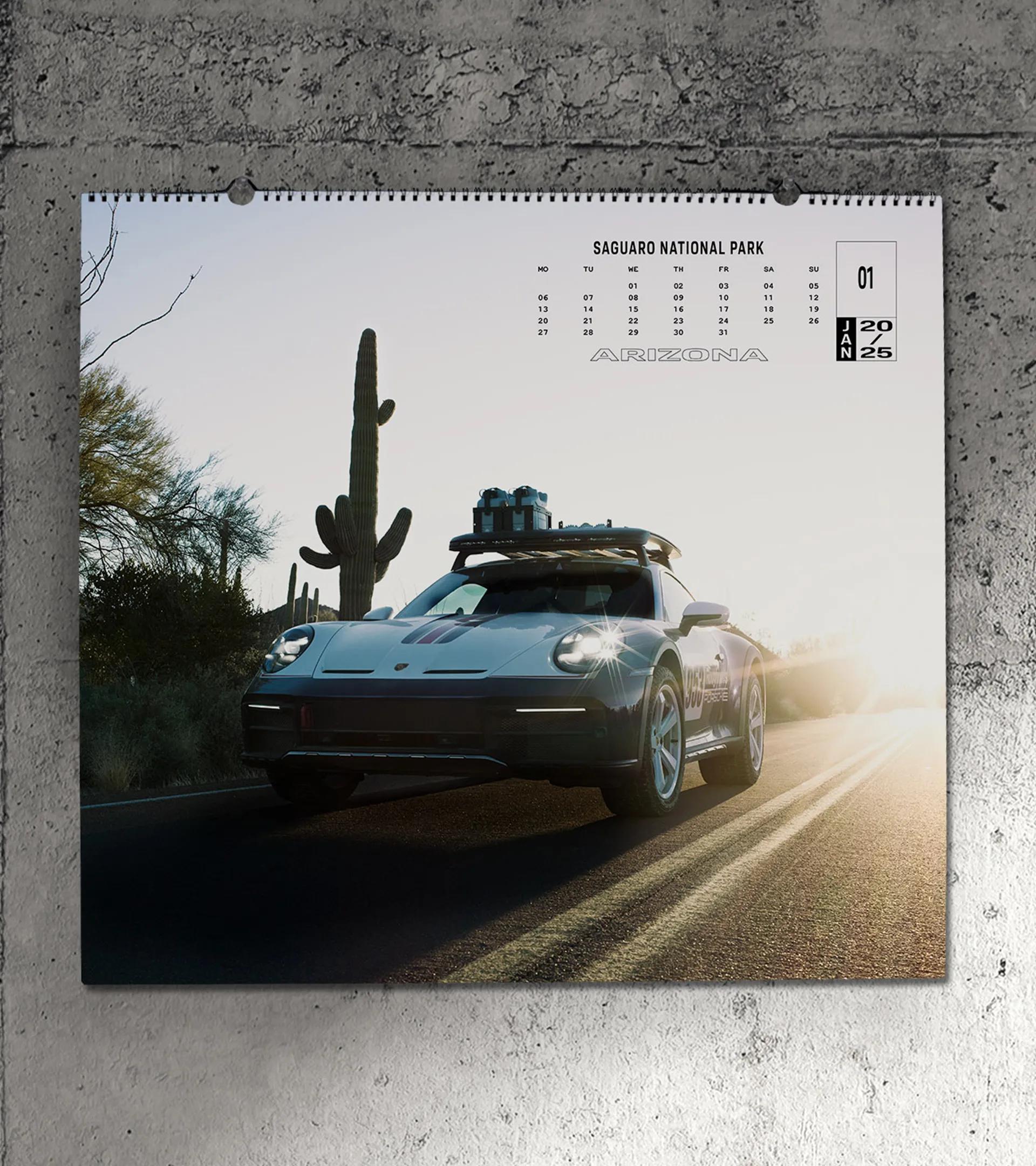 Calendrier Porsche 2025 2