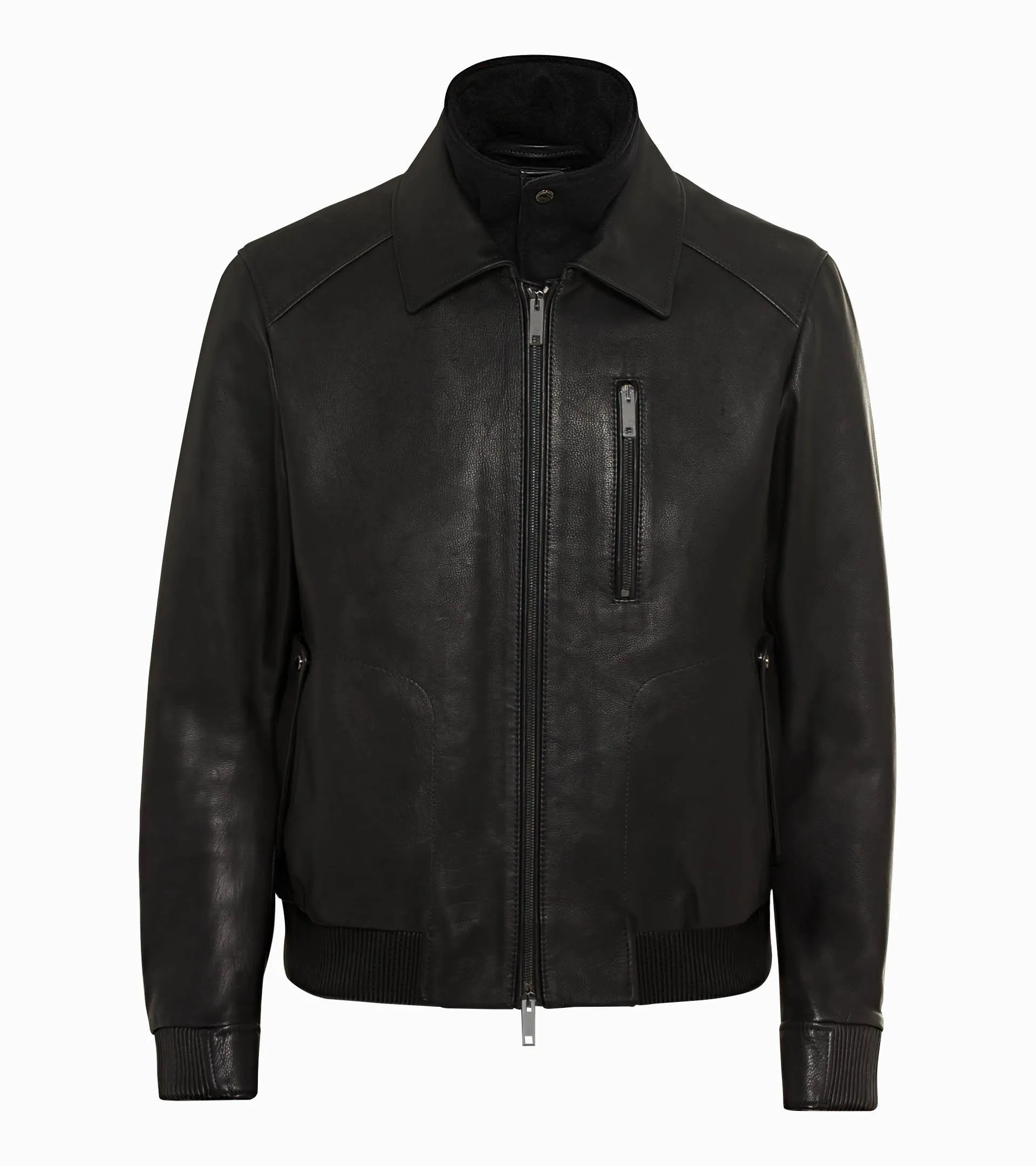 Porsche leather clearance jacket