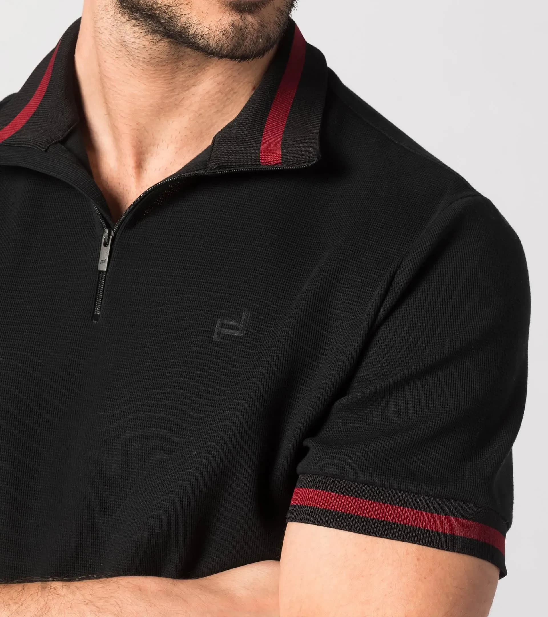Zip-Up Polo 7
