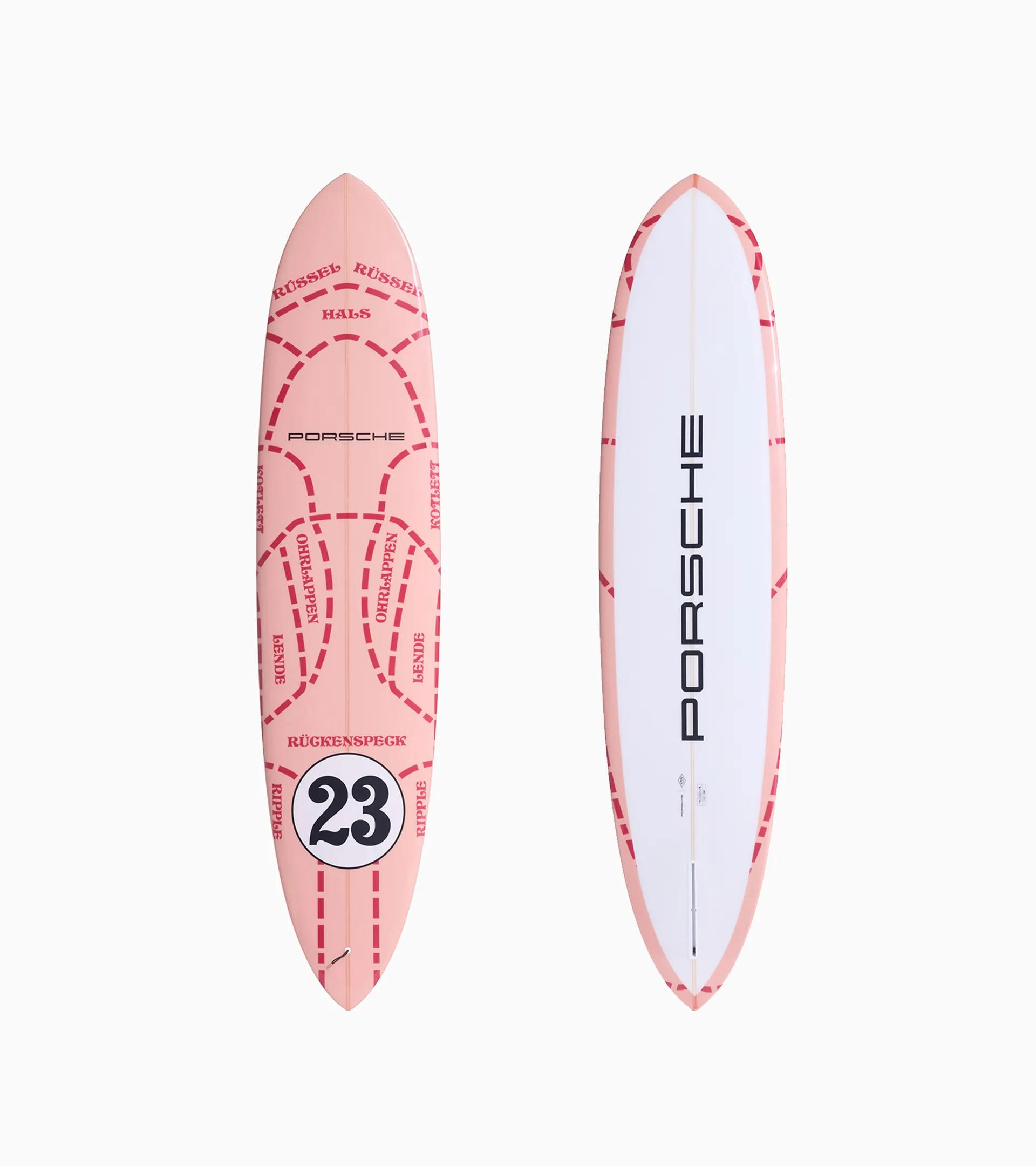 Custom-made Porsche x Almond Cash-Yew II Surfboard (7' 10'') thumbnail 0