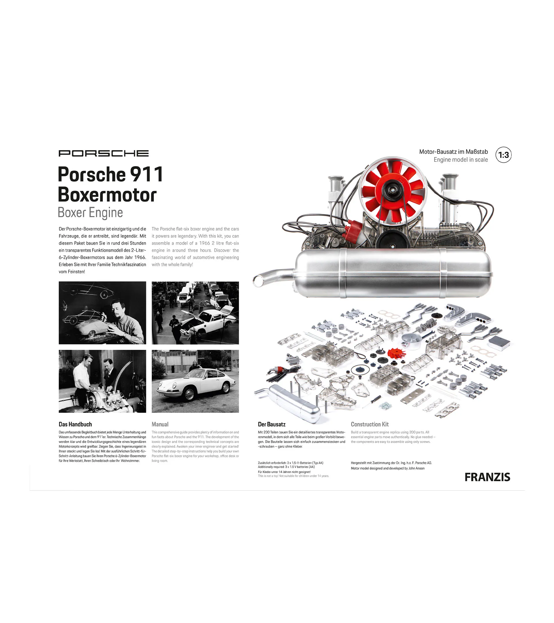 Kit de motor Porsche 911 motor boxer 2