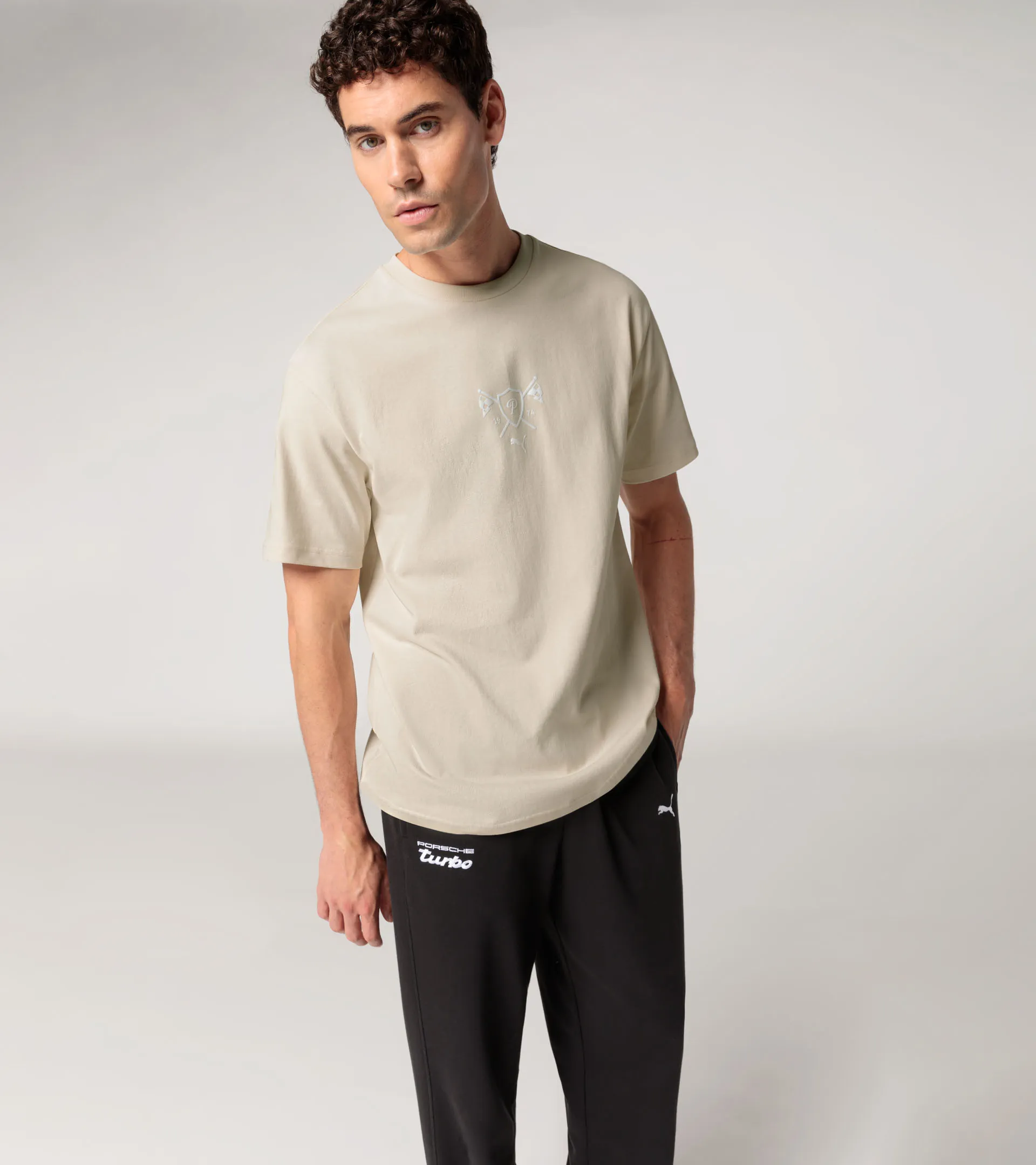 T-Shirt brodé – Porsche Turbo  7