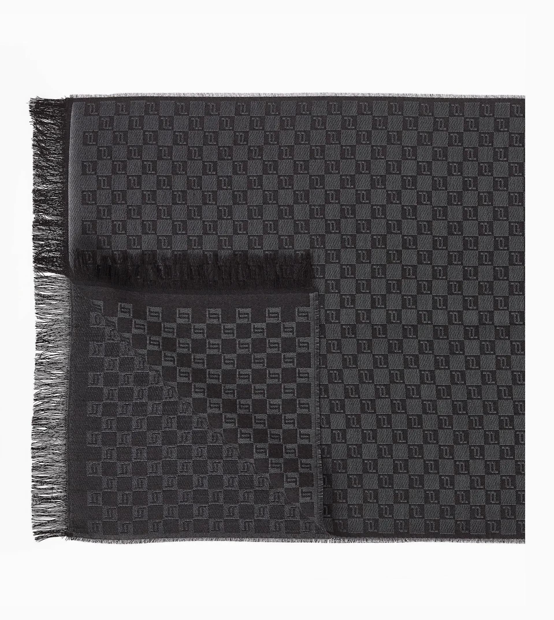 Luxe PD-Icon Chequered Scarf 1