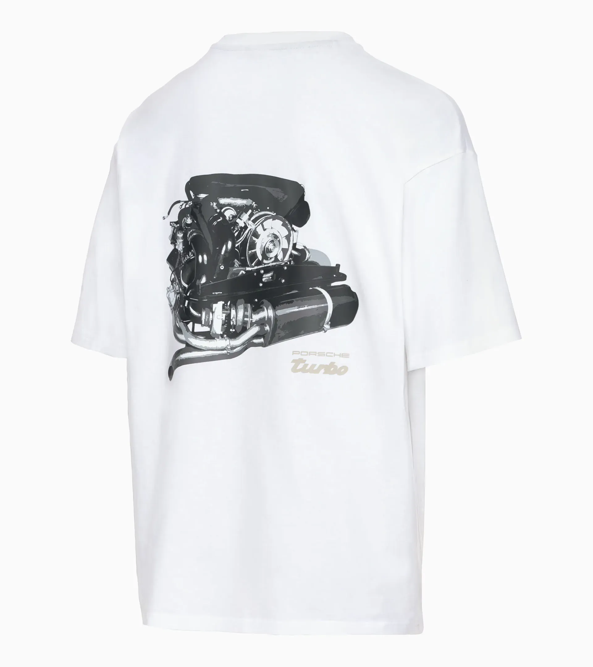 Porsche Turbo Engine Graphic Tee 2