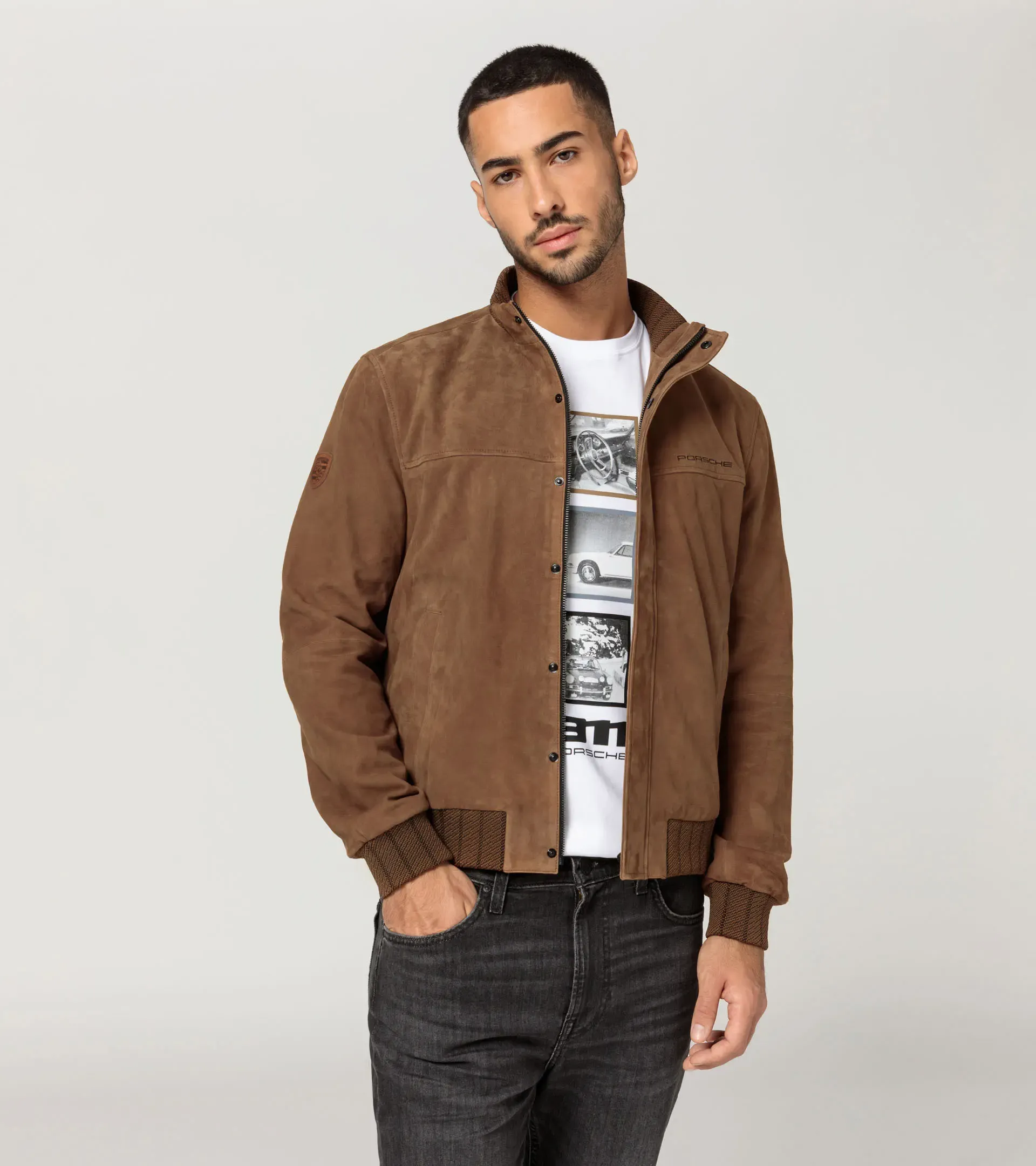 Lederjacke – 60Y Porsche 911 – Limited Edition 8