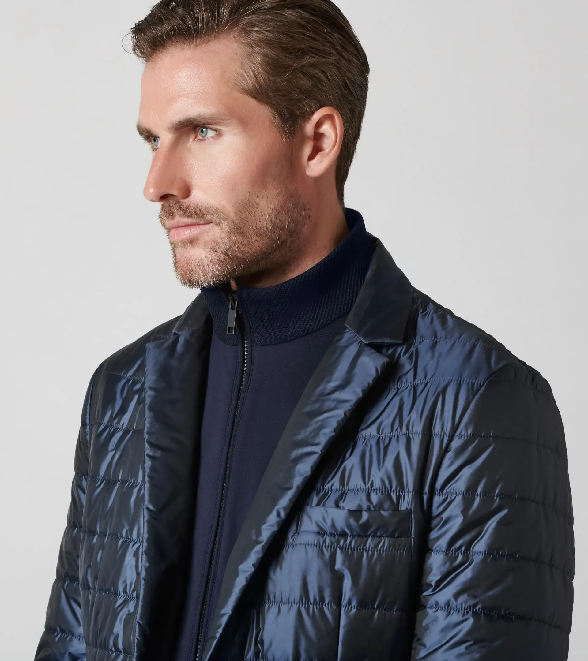 Summer Ombre Quilted Blazer 4