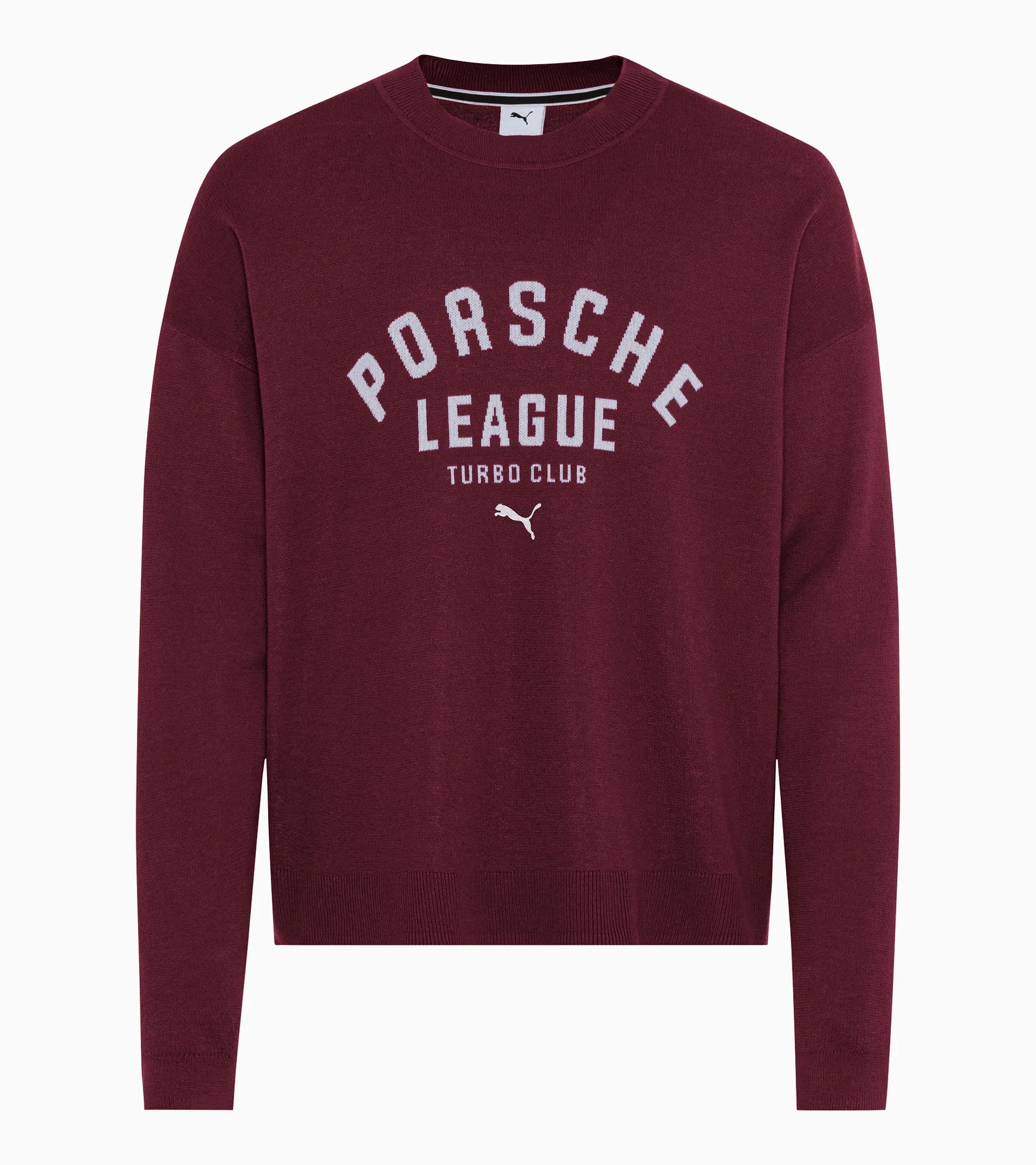 Knitted crew neck jumper 1