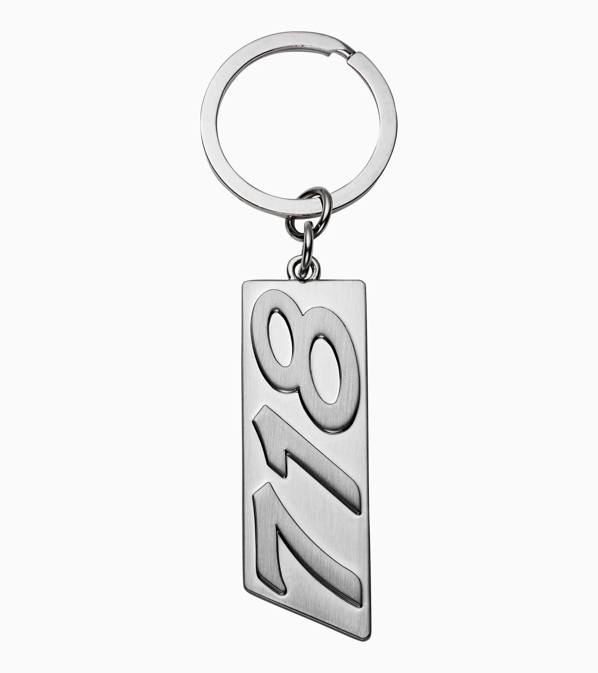 Porsche Keyring with 718 Lettering 1