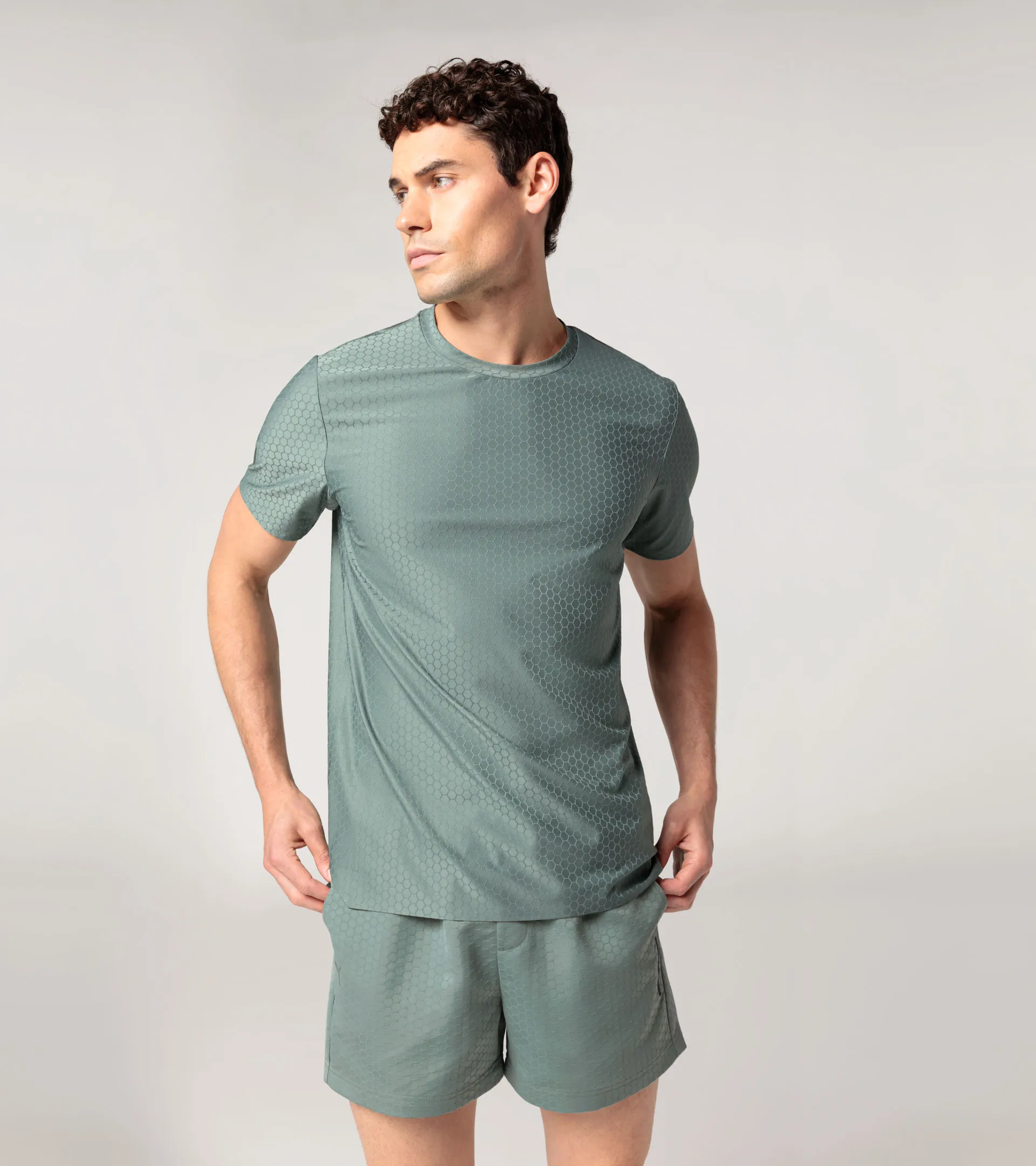 Hexagon T-shirt 8