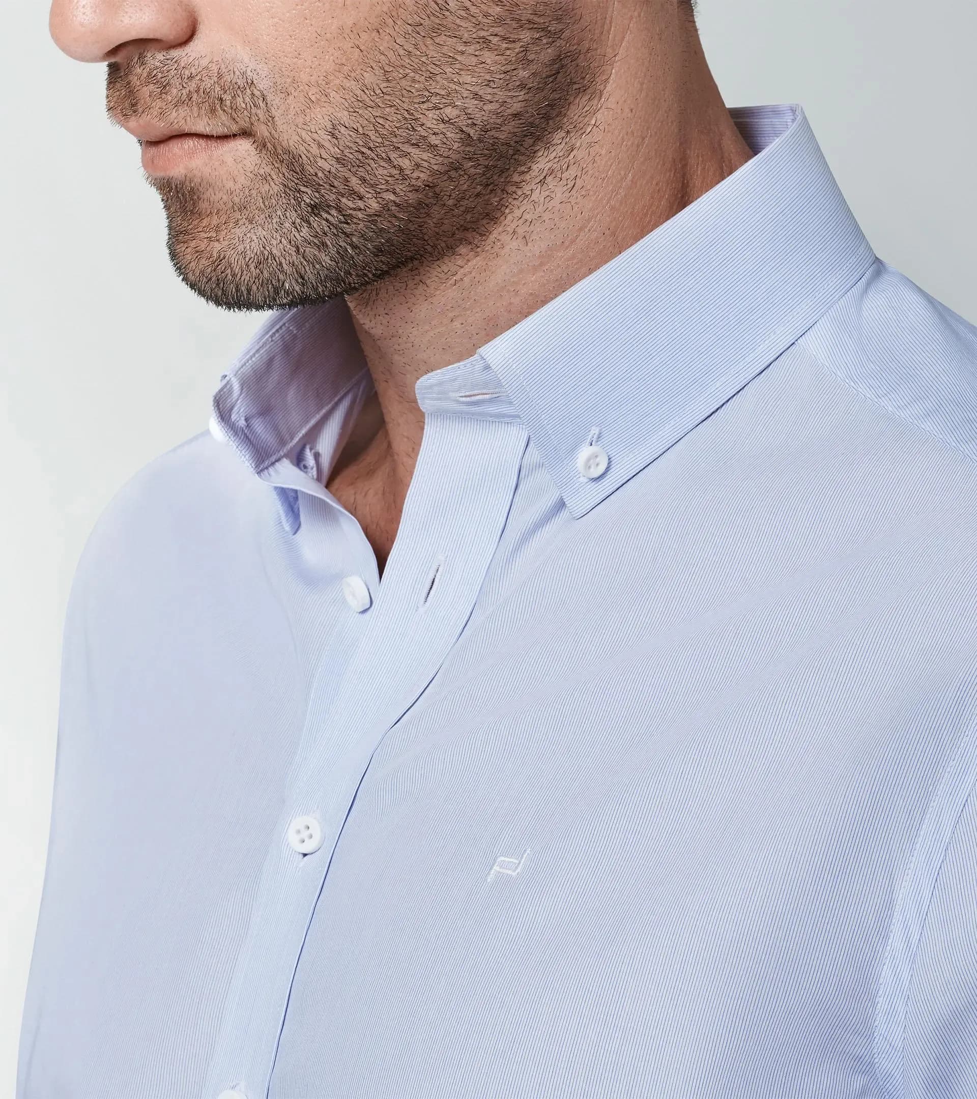 Iconica button down rigata 3