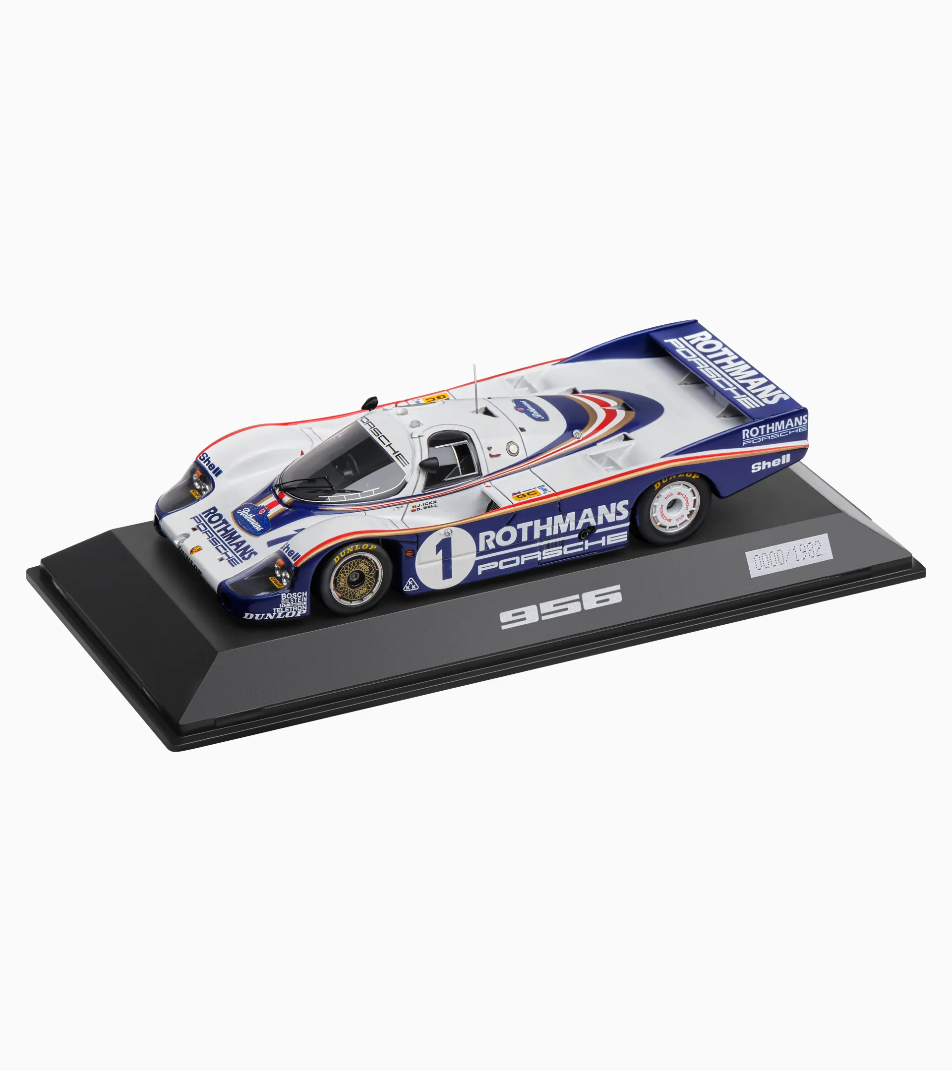 Porsche 956, vainqueur général 24h Le Mans 1982 – Ltd. 3
