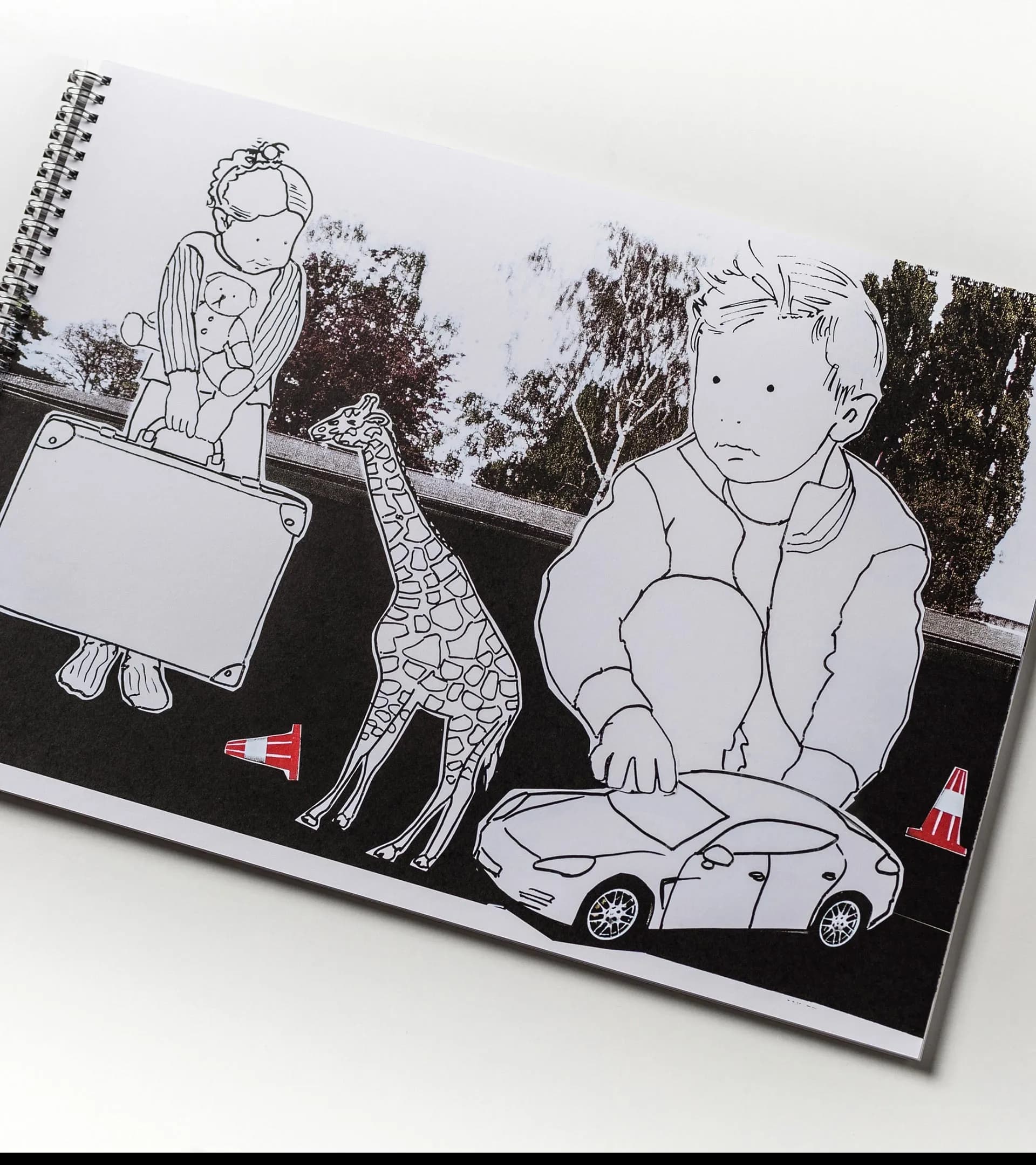 Colouring book Panamera 3