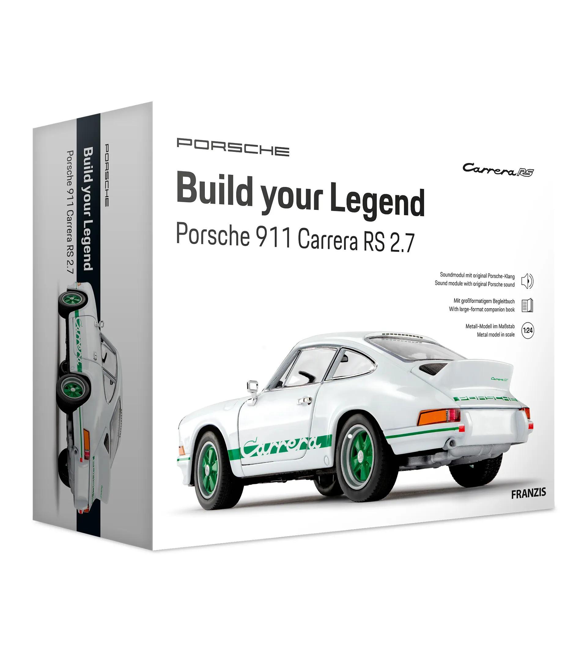 Maquette Porsche 911 Carrera RS 2.7 « Build your Legend » 1